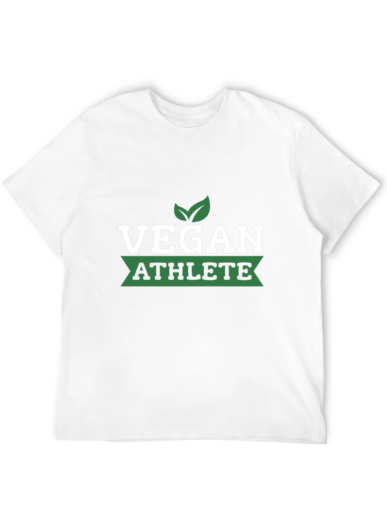 Black Vegan Athlete T-Shirt - Black view 12