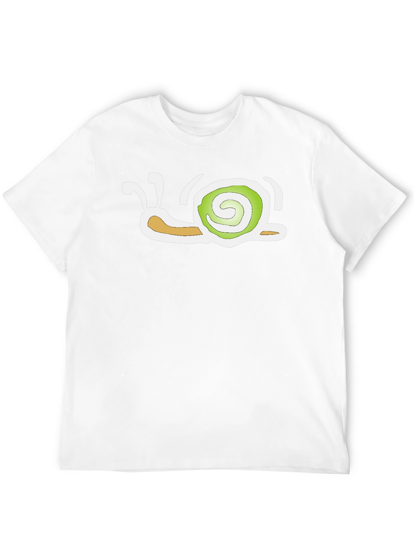 Black Snail Graphic T-Shirt - Unique Cartoon Design view 12