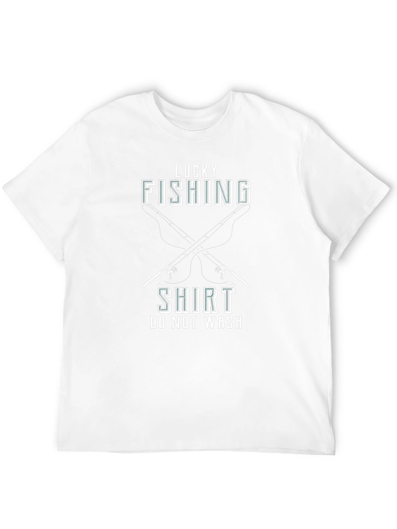 Black Lucky Fishing Shirt - Men's Graphic Tee view 12