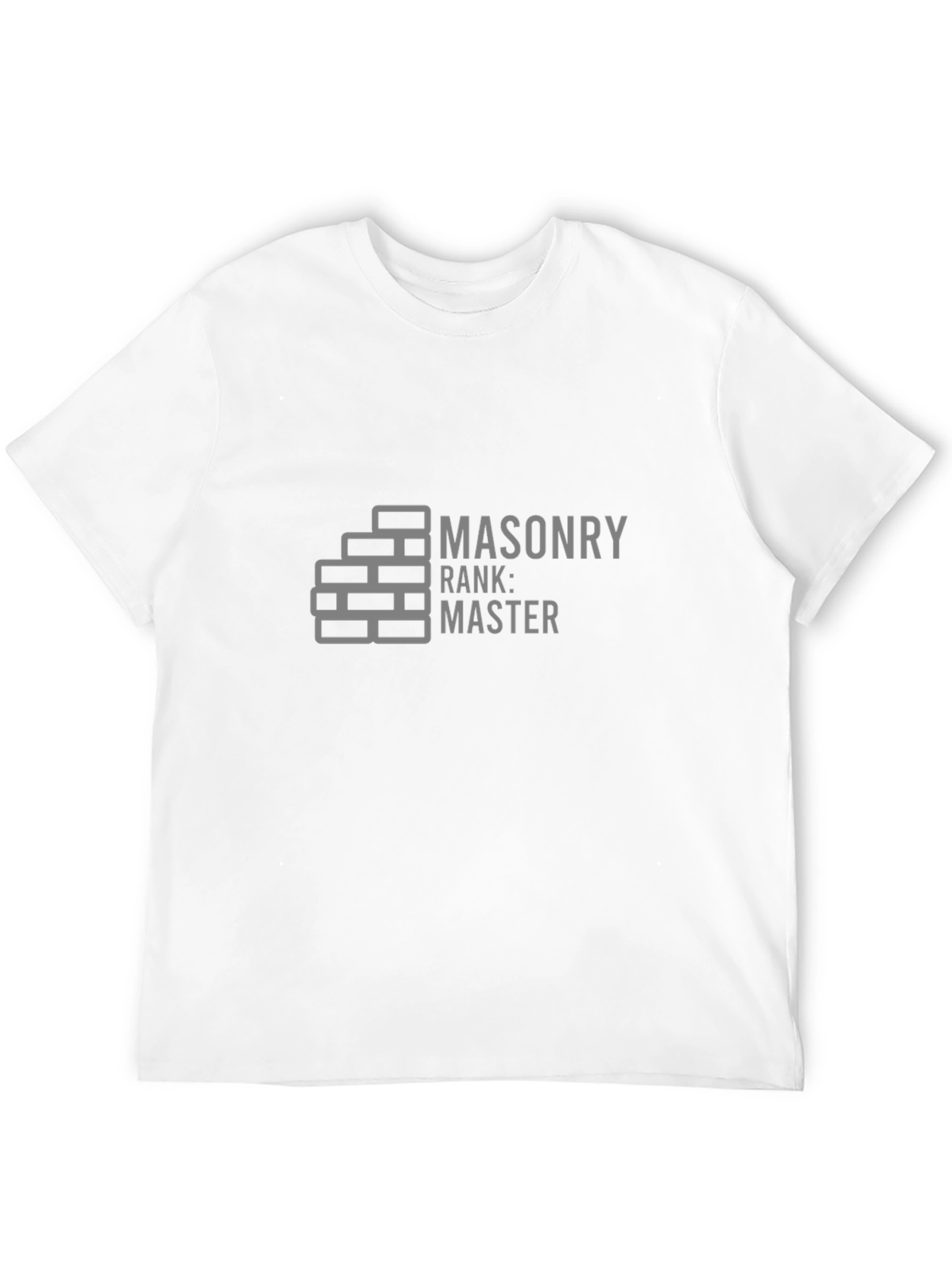Black Masonry Master Rank Black T-Shirt view 12