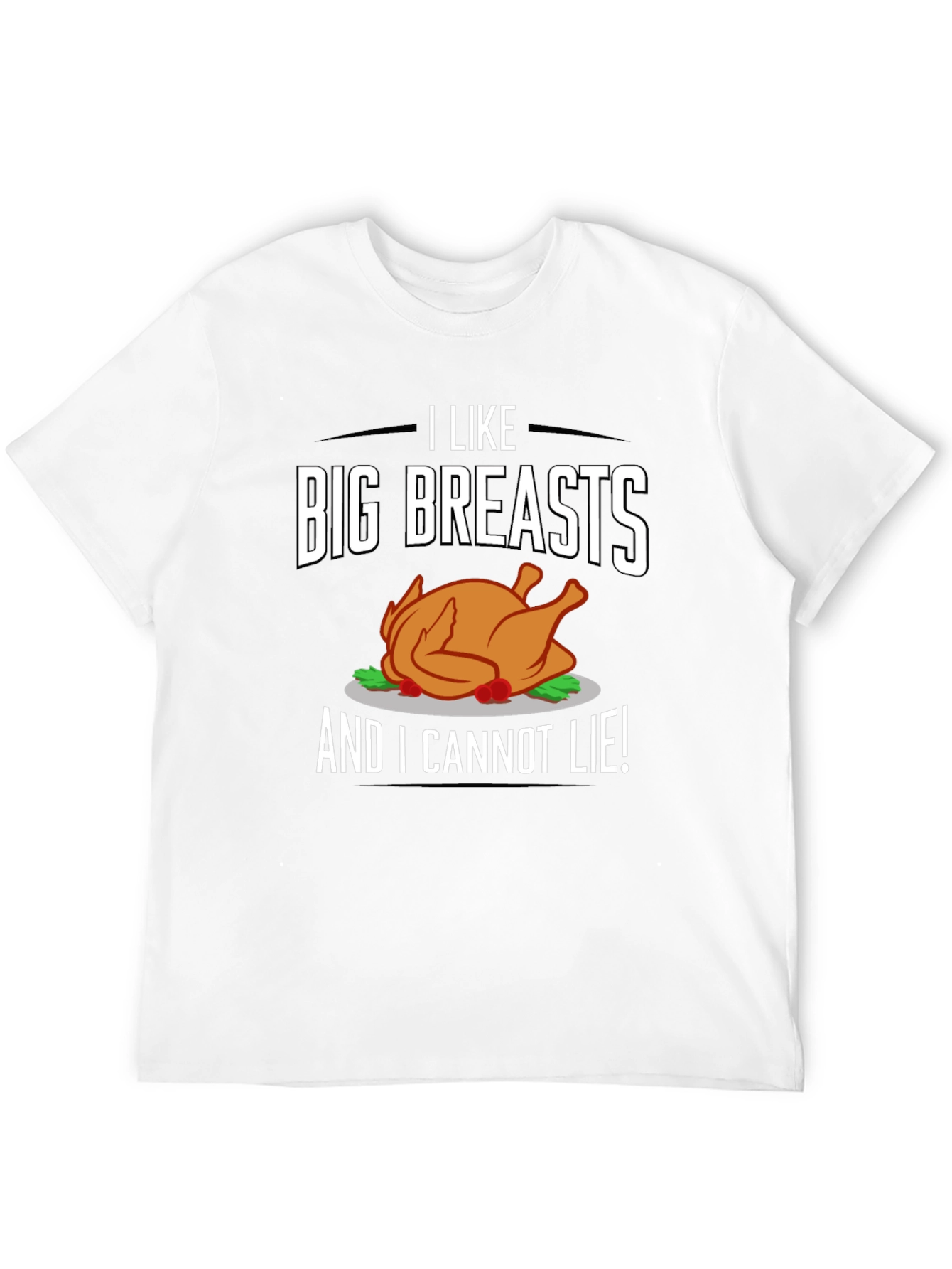 Black I Like Big Breasts Funny Turkey T-Shirt view 12