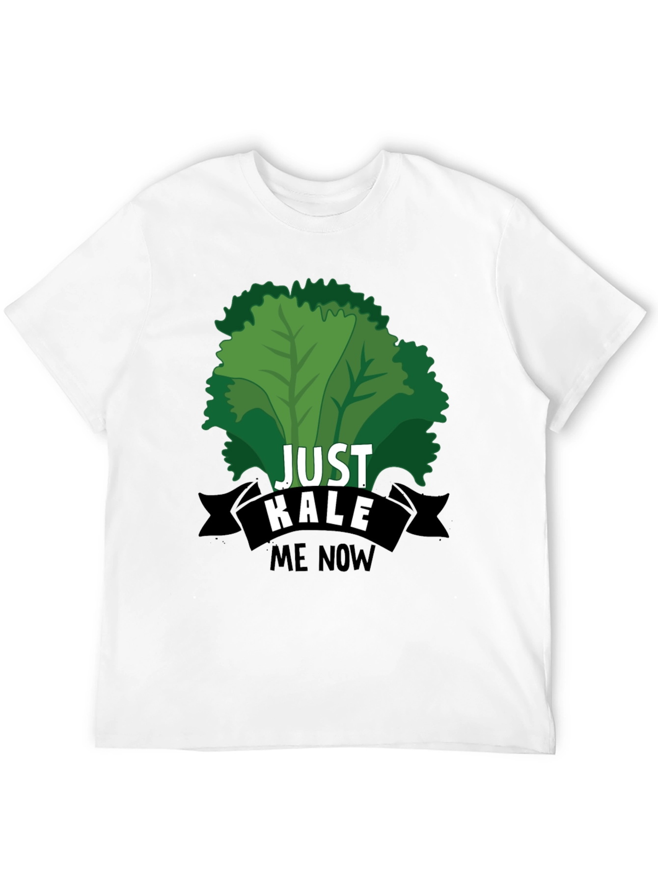 Black Just Kale Me Now T-Shirt view 12