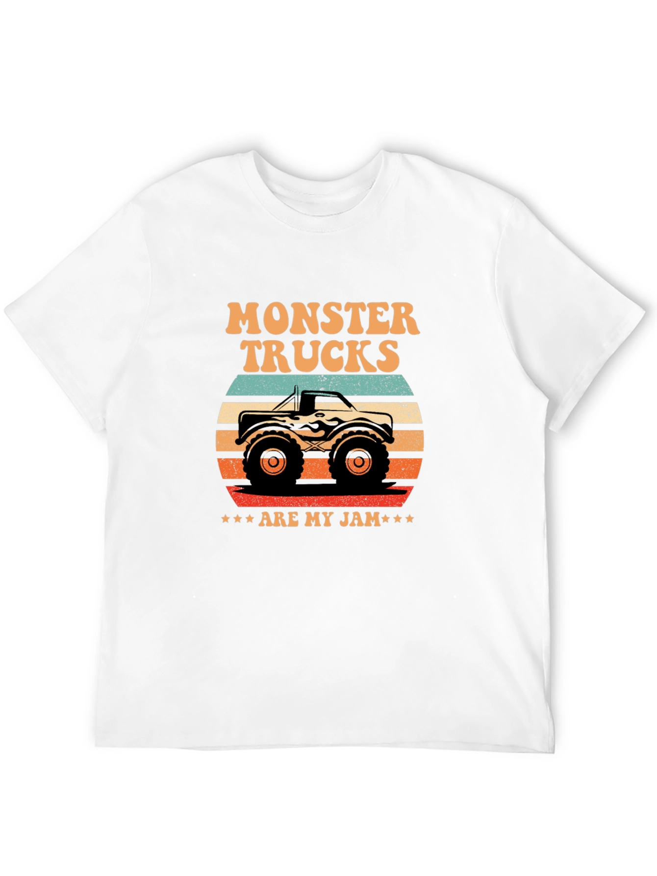 Black Monster Truck Graphic Tee - "Are My Jam" view 12