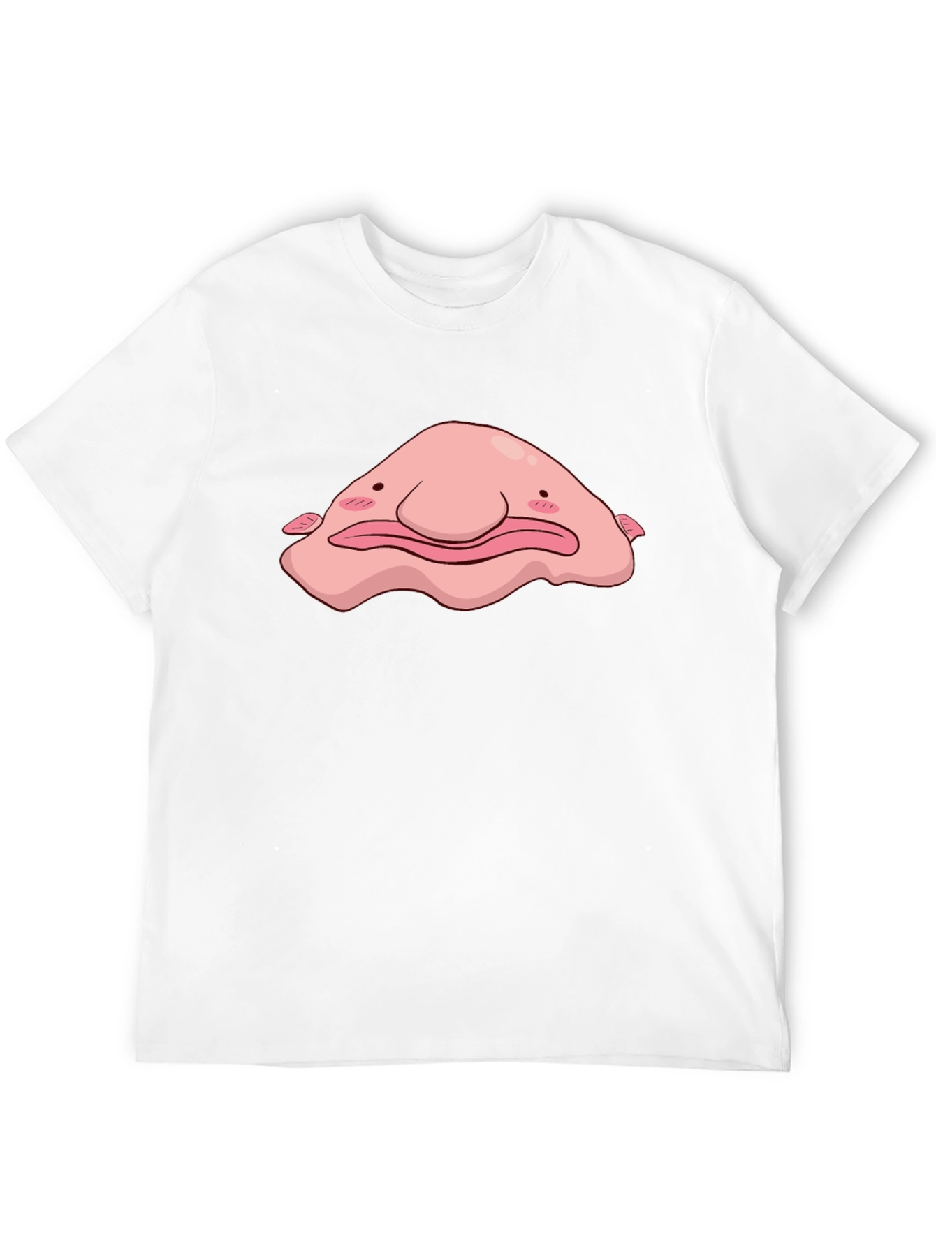 Black Blobfish T-Shirt - Funny Graphic Tee view 12