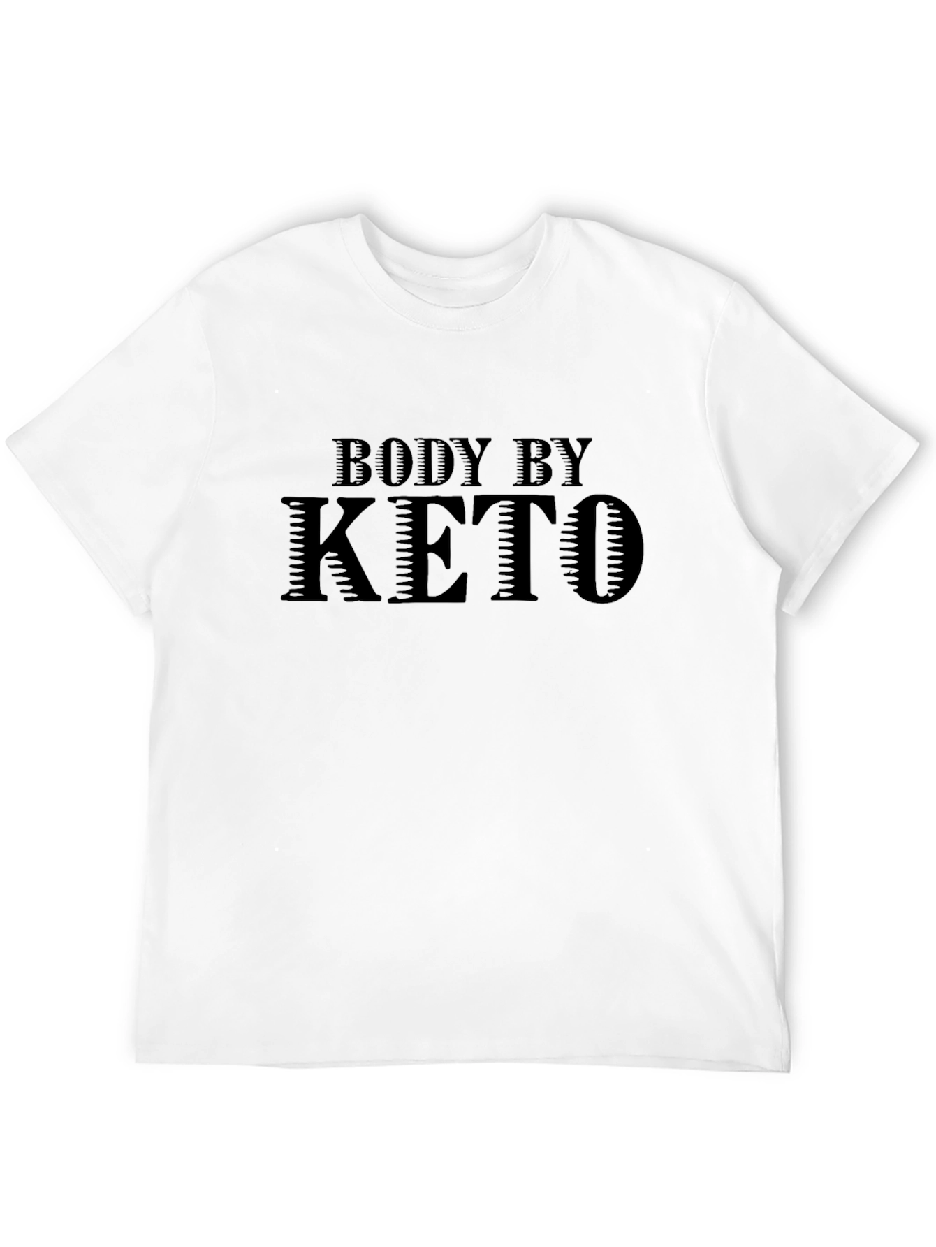 Black Body By Keto Black Graphic T-Shirt view 12