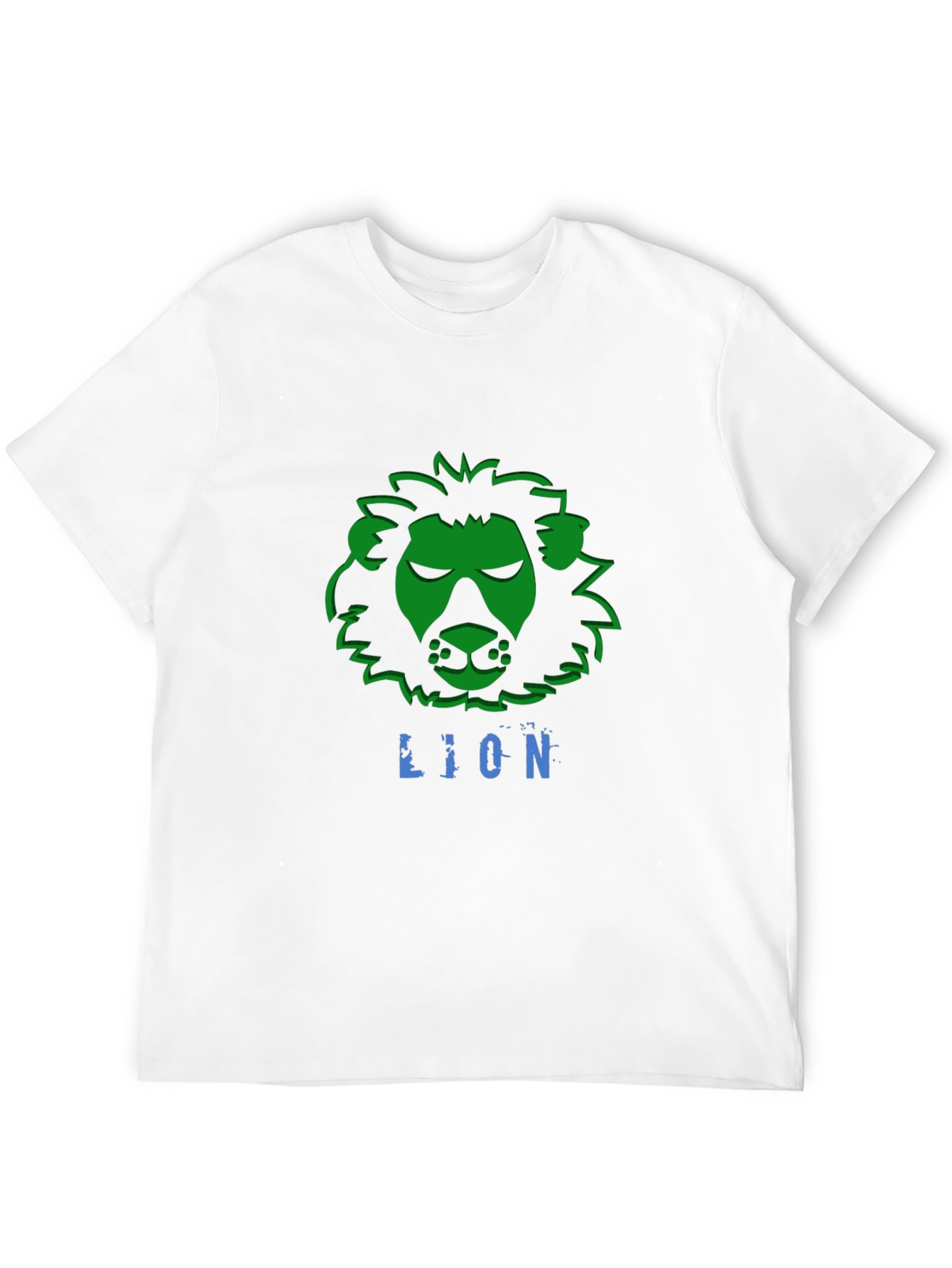 Black Lion Graphic T-Shirt - Black Crew Neck Tee view 12