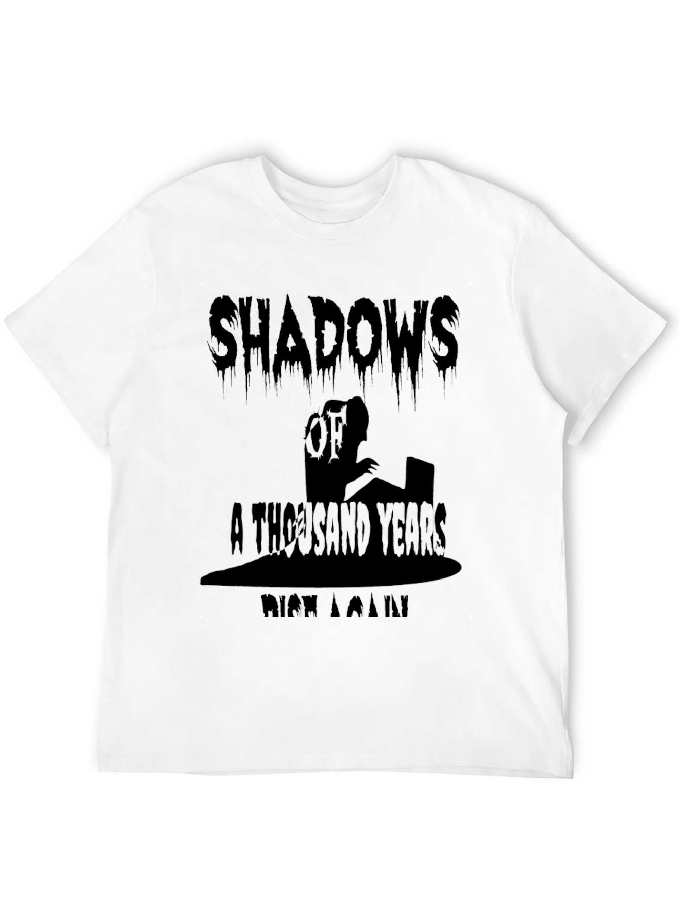 Black Shadows A Thousand Years Men's T-Shirt view 12