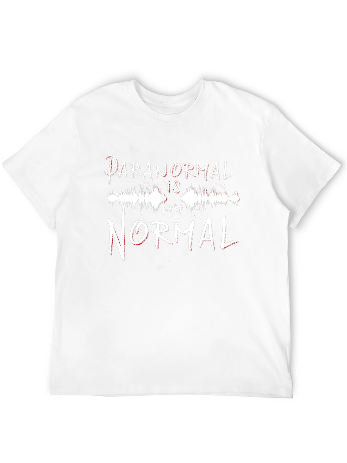Black Paranormal Is My Normal Graphic Tee - Black view 12