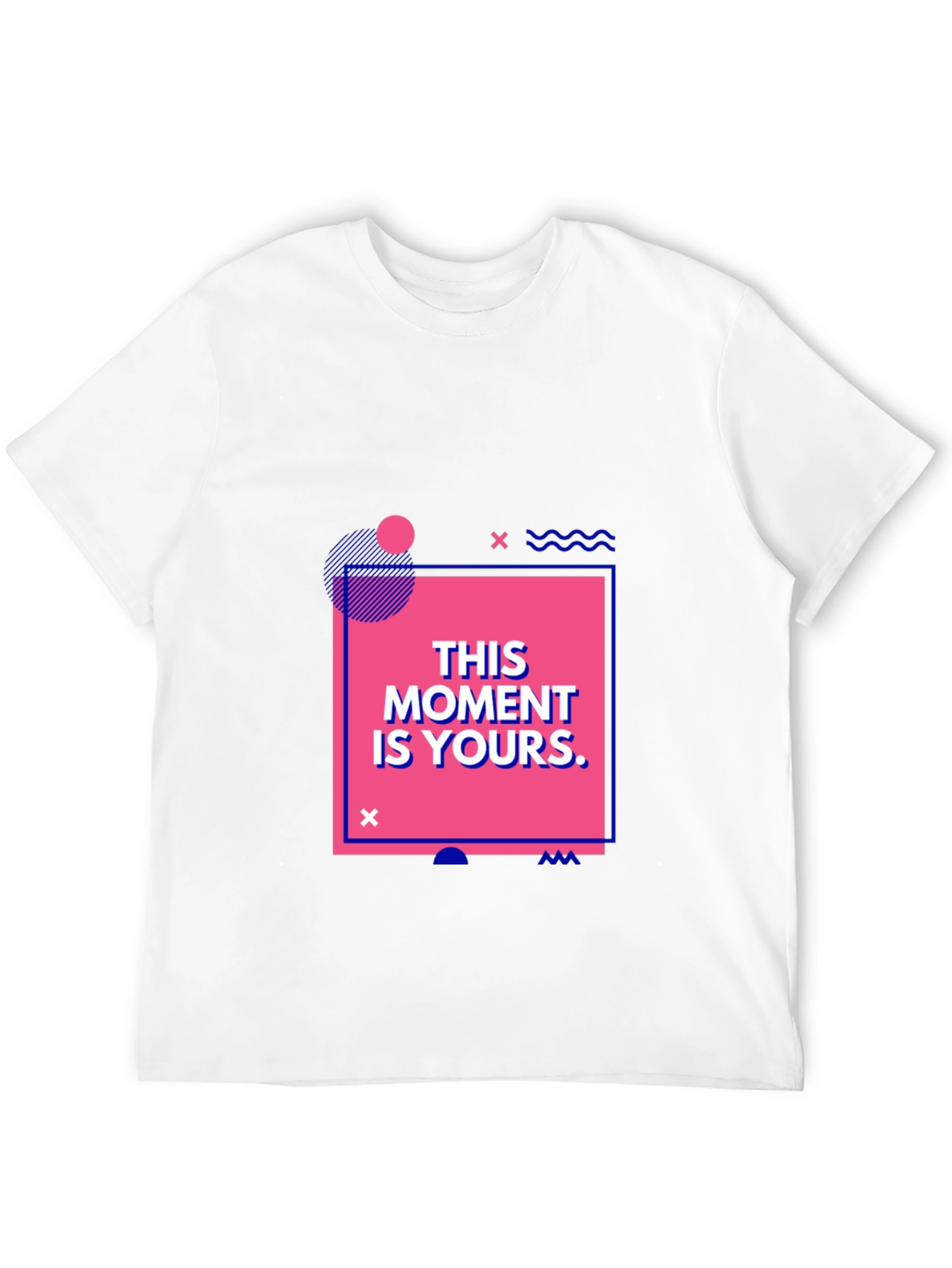 Black This Moment Is Yours Black Graphic T-Shirt view 12