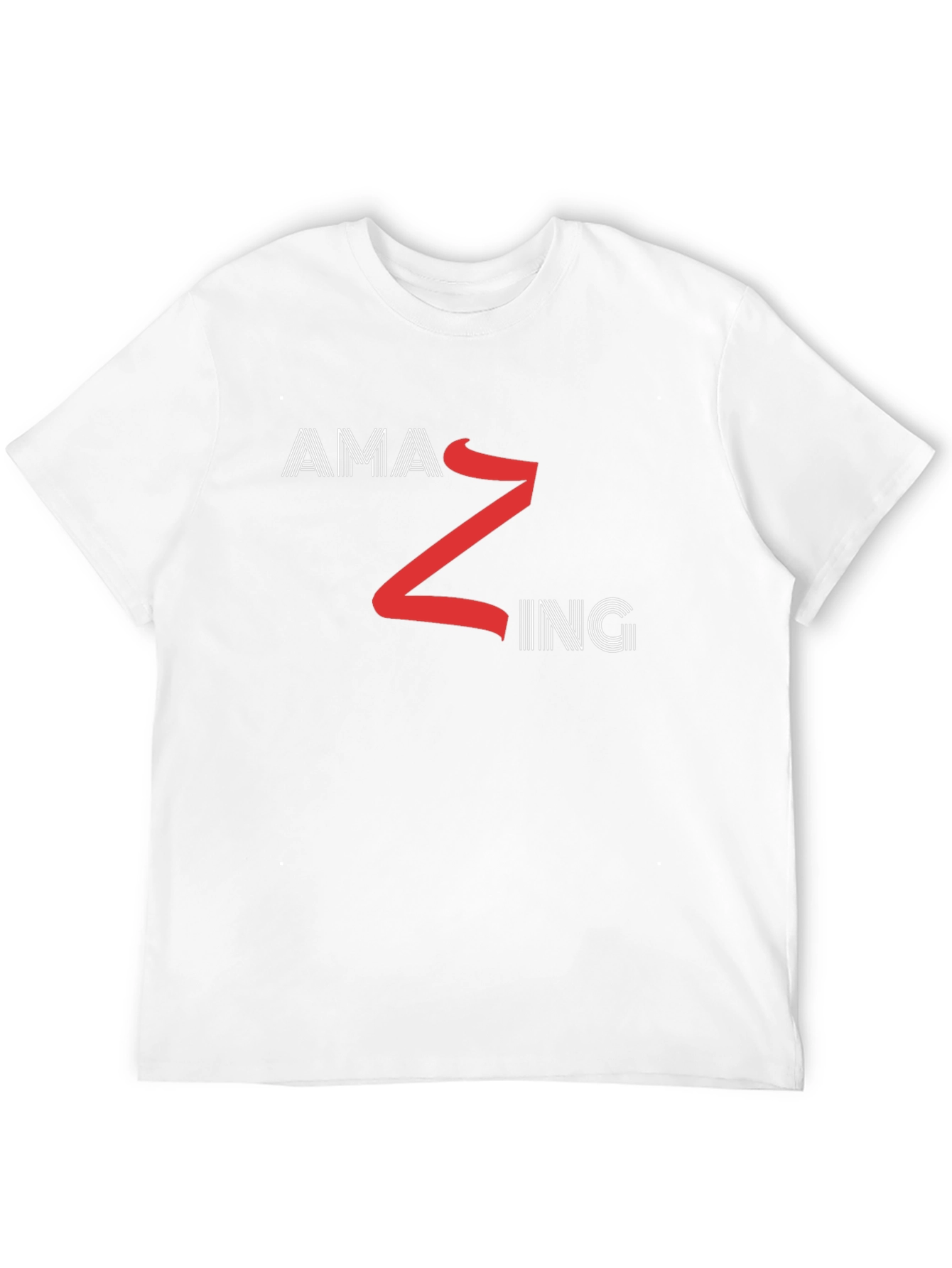Black Amazing Graphic Black T-Shirt view 12