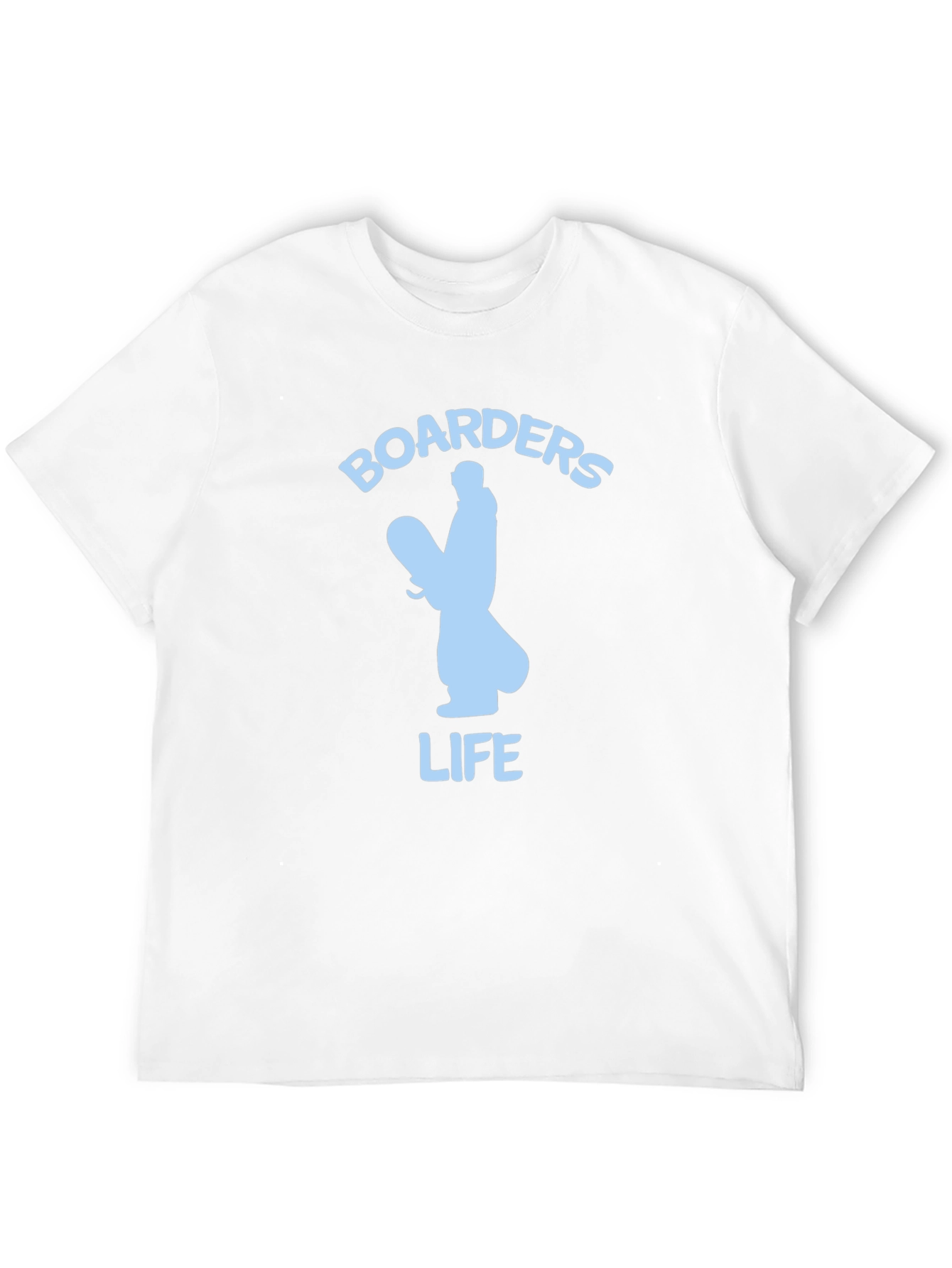 Black Boarders Life Graphic Tee - Snowboarder Apparel view 12