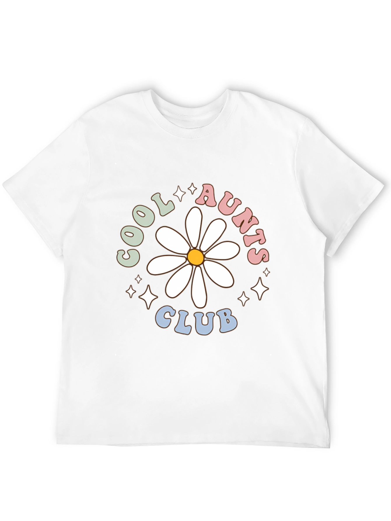 Black Cool Aunts Club Black Graphic Tee view 12