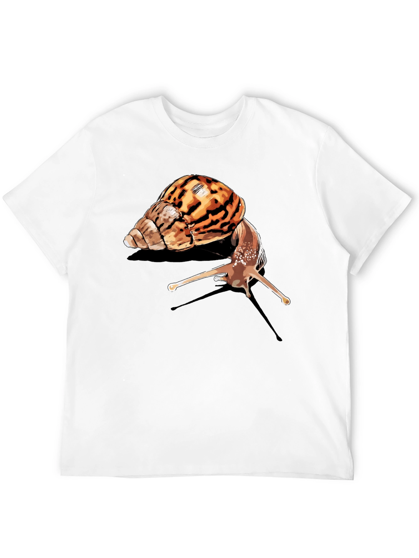 Black Snail Graphic Tee - Unique Animal Lover Design view 12