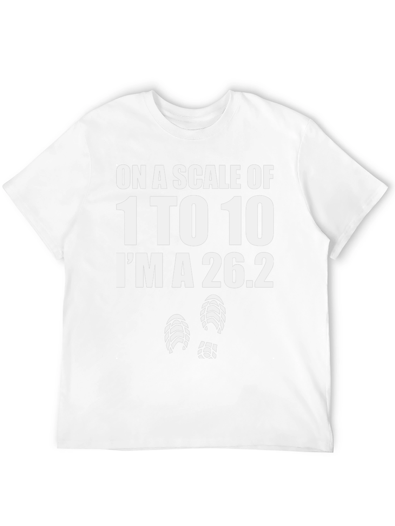 Black Marathon Runner T-Shirt: 1 to 10 I'm a 26.2 view 12