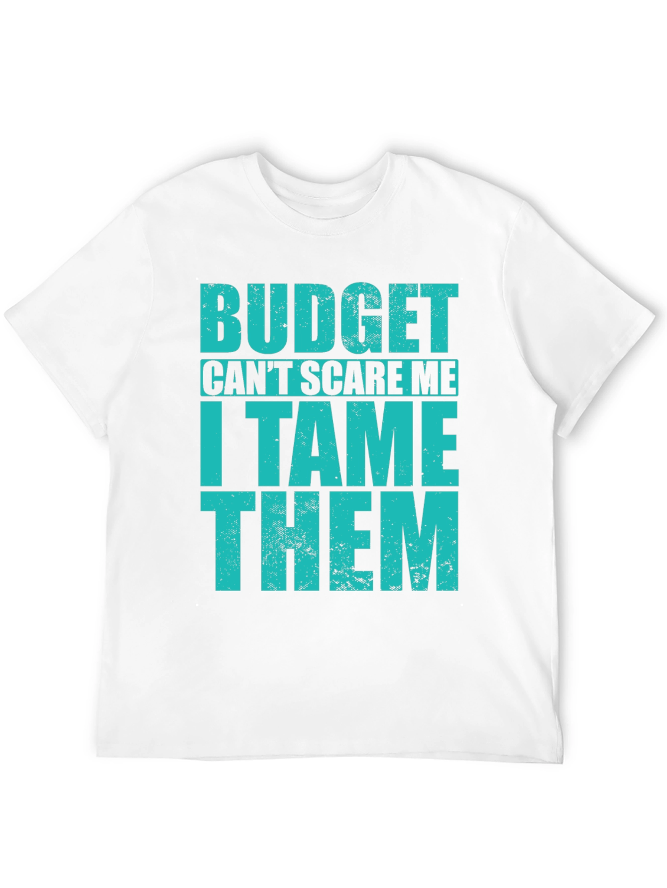 Black Budget Tamer T-Shirt - Funny Finance Tee view 12