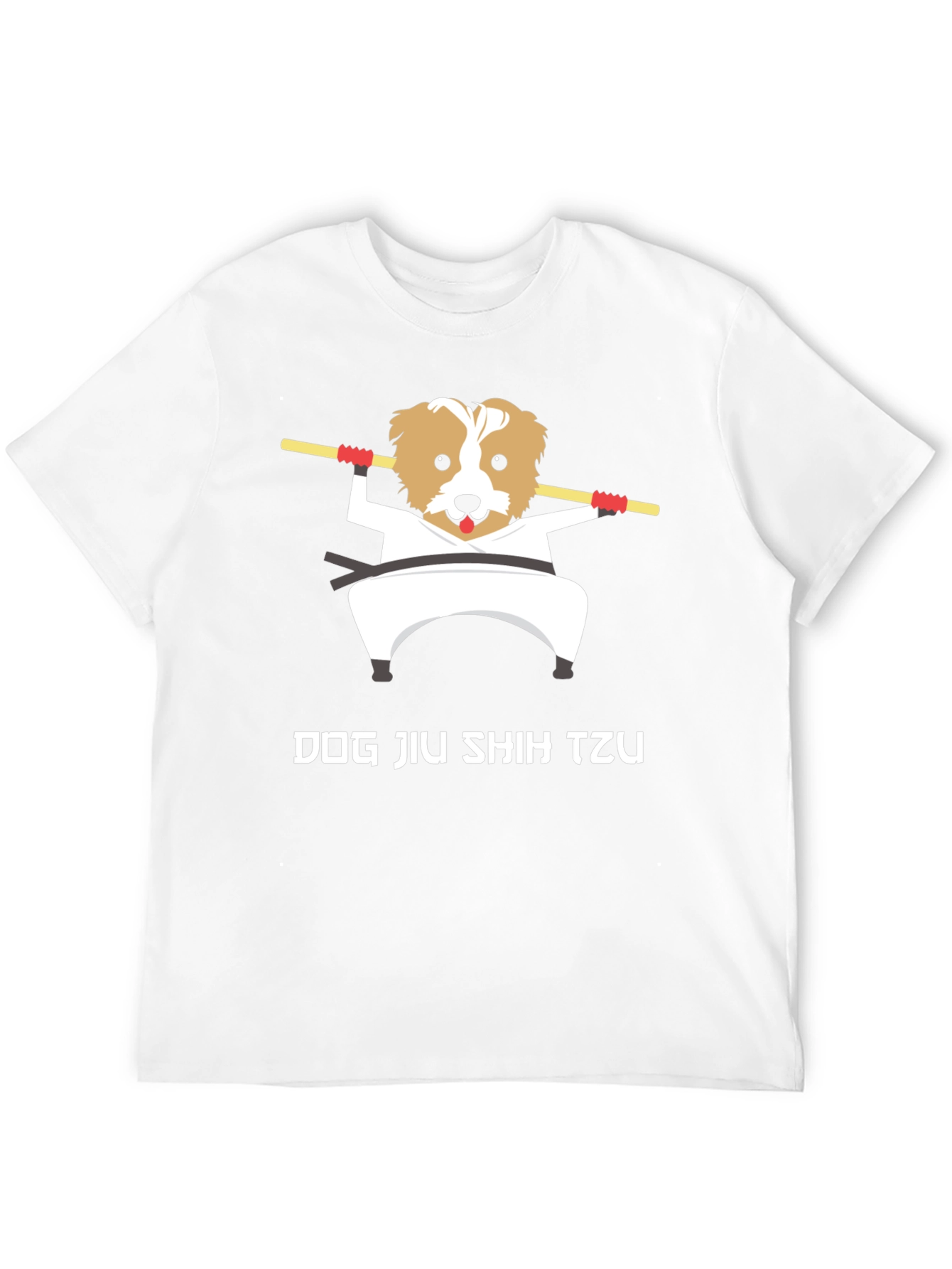 Black Dog Jiu Shih Tzu T-Shirt - Martial Arts view 12