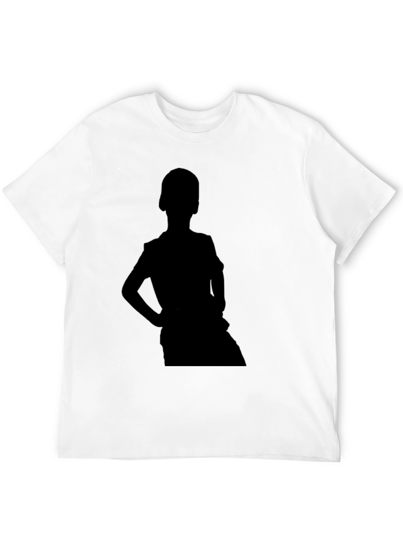 Black Black Silhouette Graphic Tee view 12