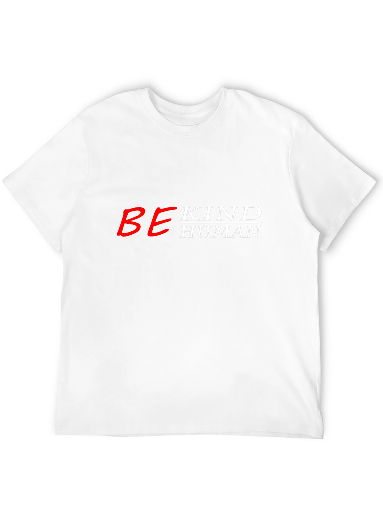 Black Be Kind Human Black Graphic Tee view 12