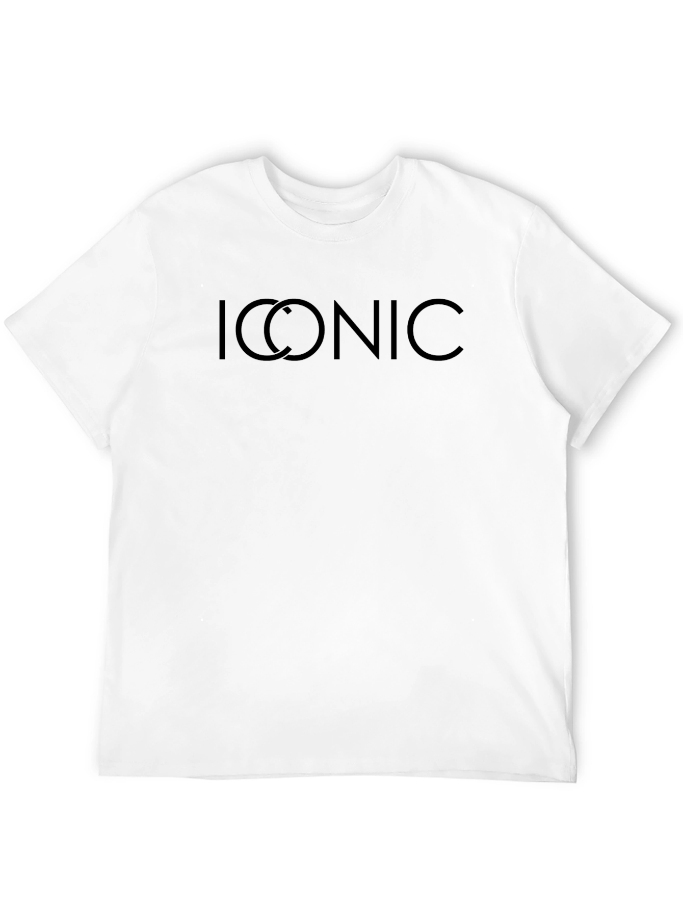 Black Iconic Black Graphic Tee view 12