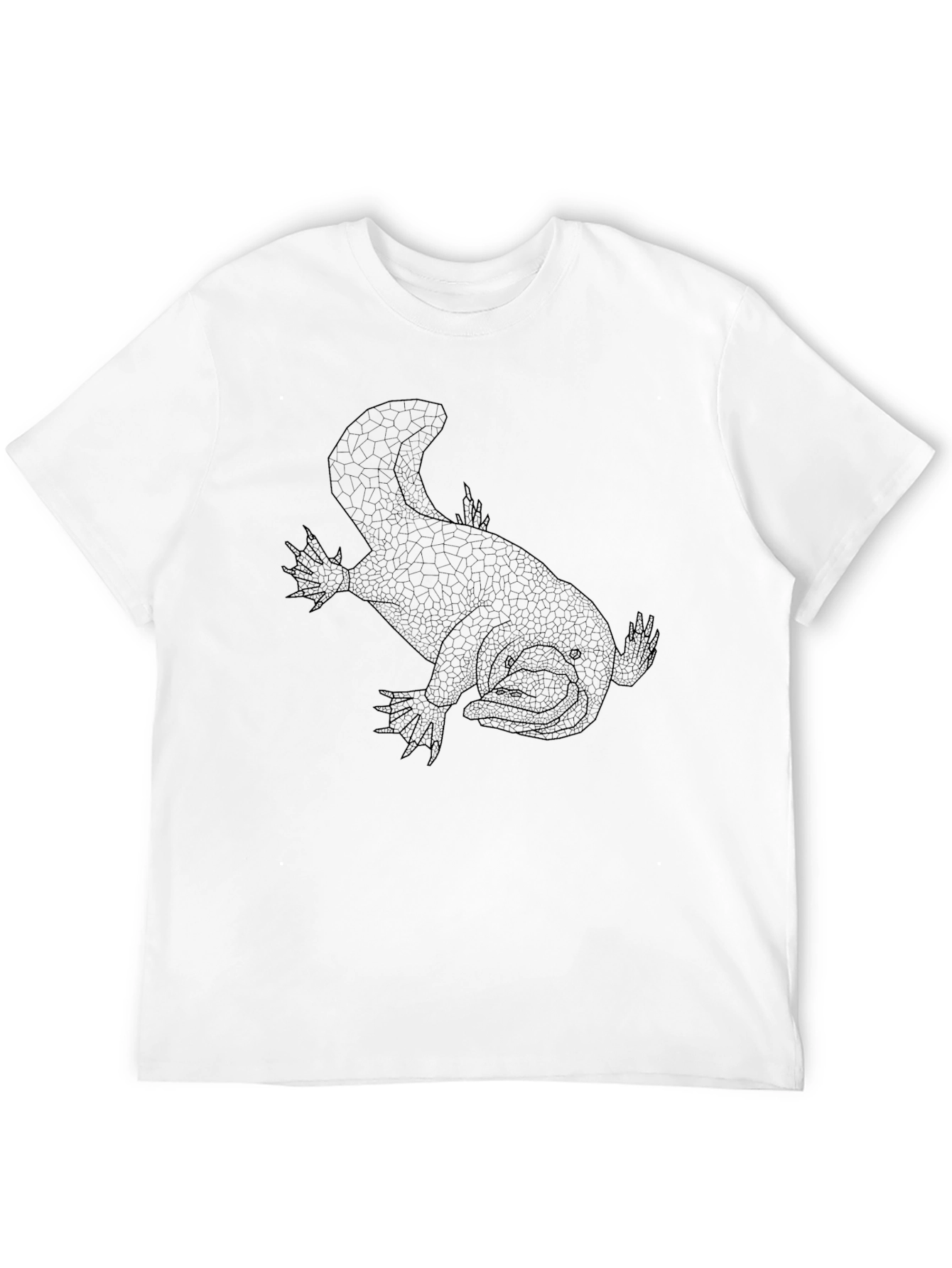 Black Platypus Graphic Tee - Black Cotton T-Shirt view 12