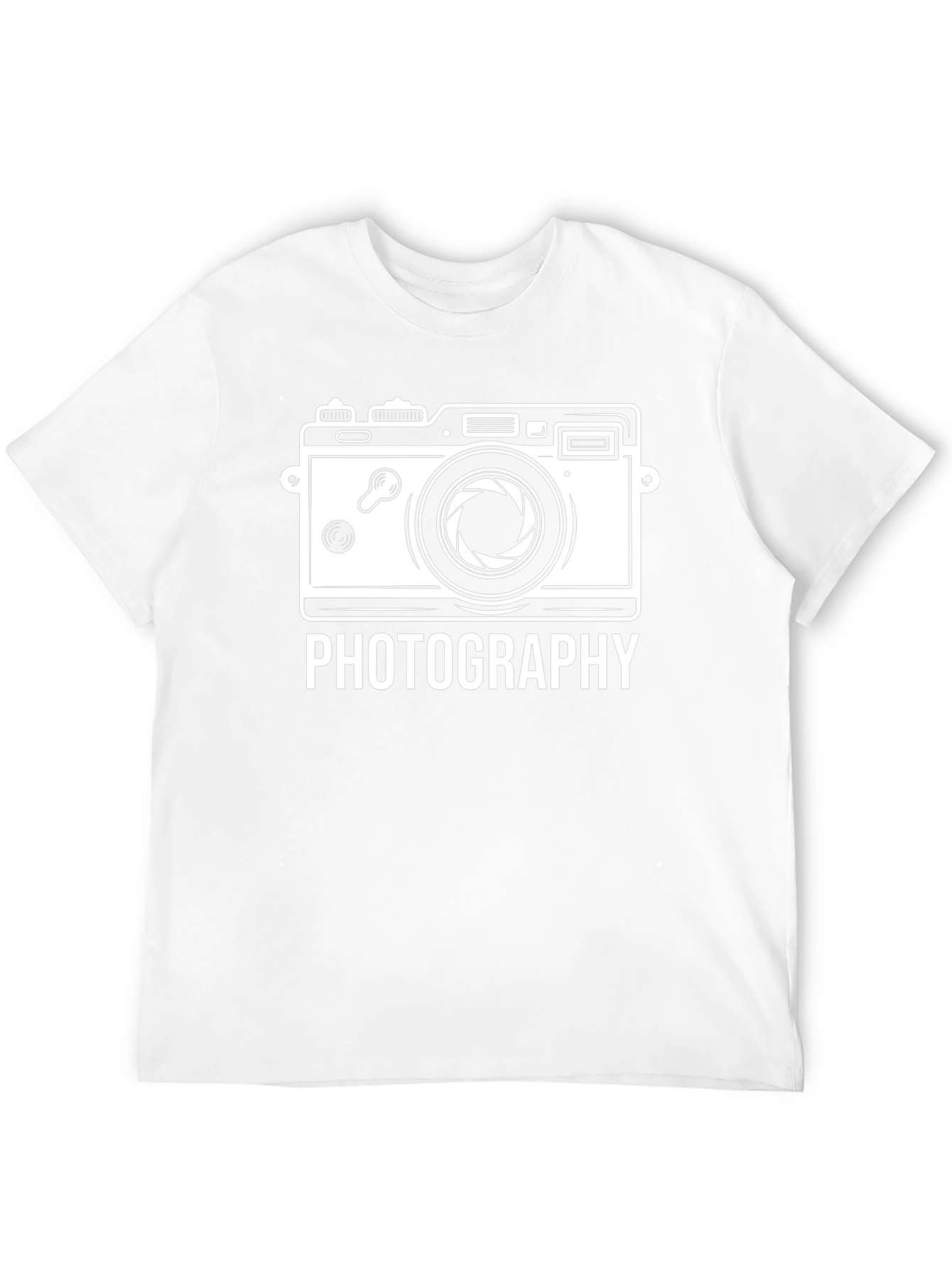 Black Photography Camera Graphic T-Shirt view 12
