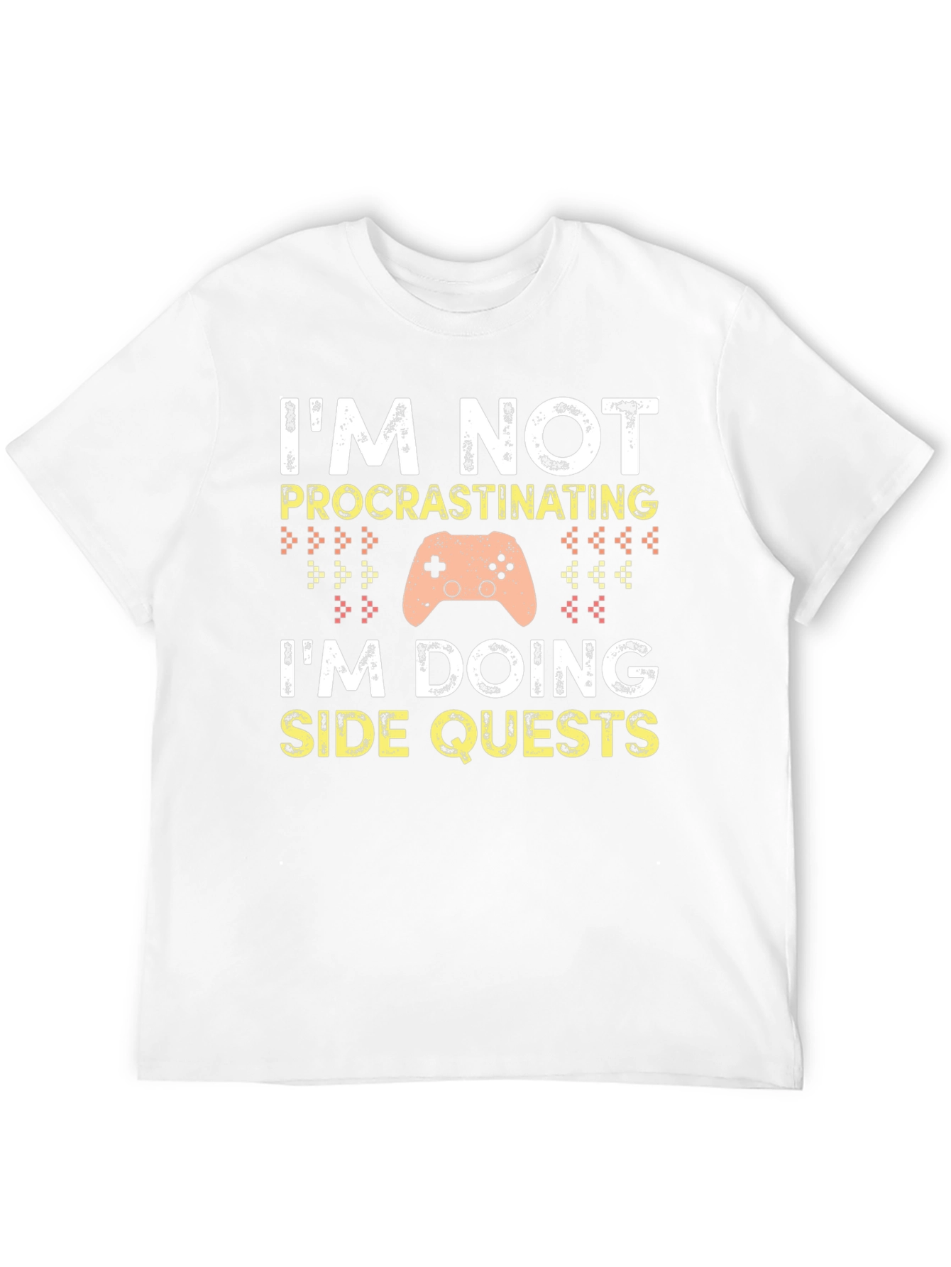 Black Gamer T-Shirt - Side Quests view 12