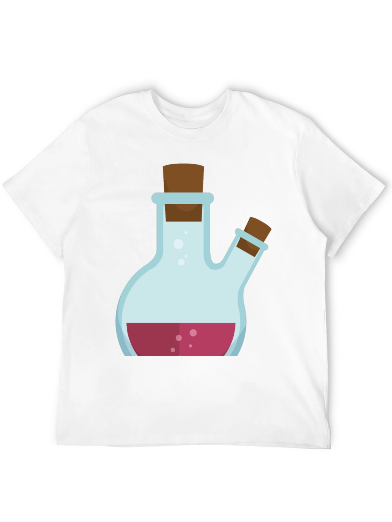 Black Potion Graphic Tee - Black Cotton Blend Shirt view 12