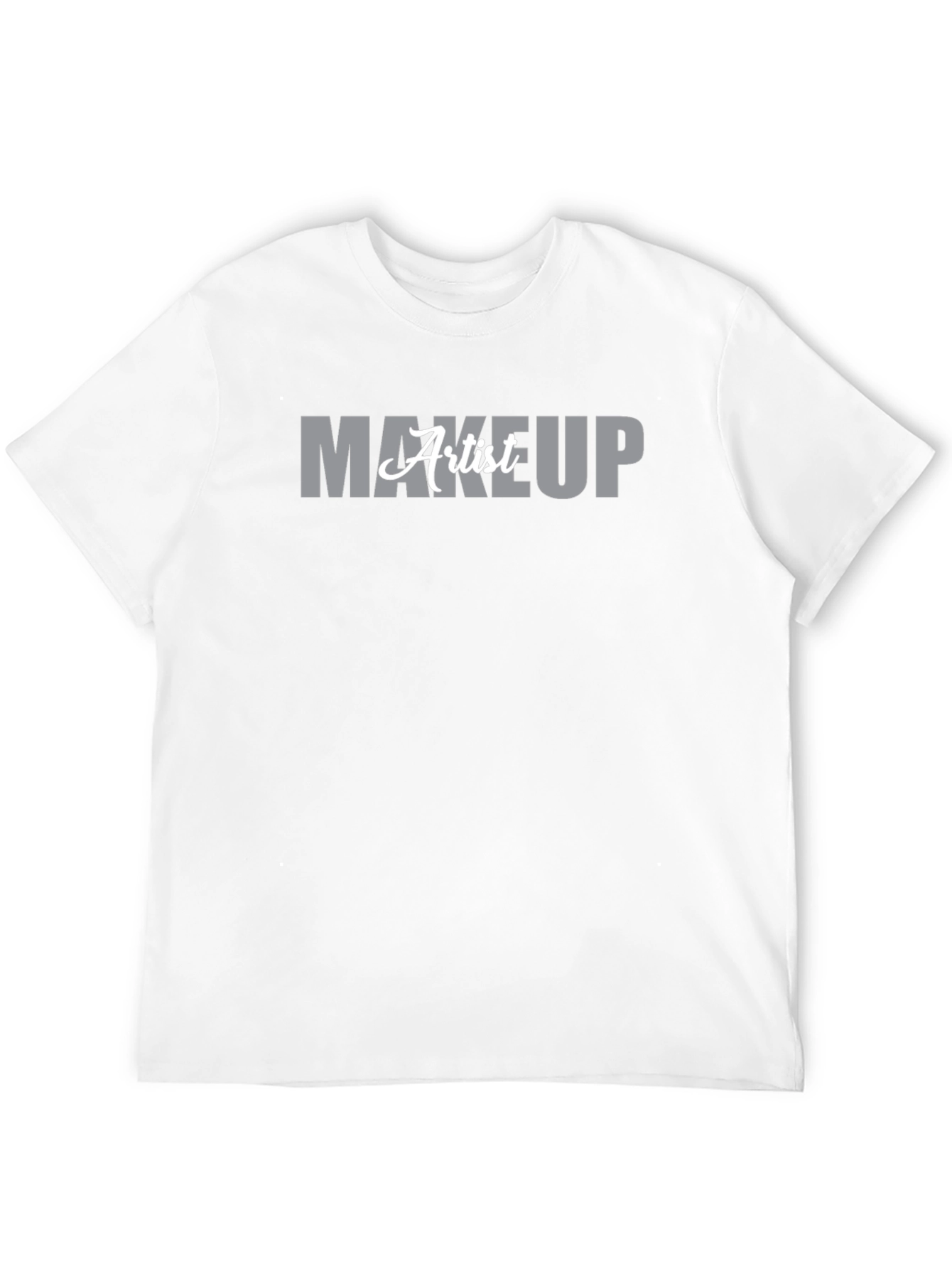 Black Makeup Artist Graphic T-Shirt - Black view 12