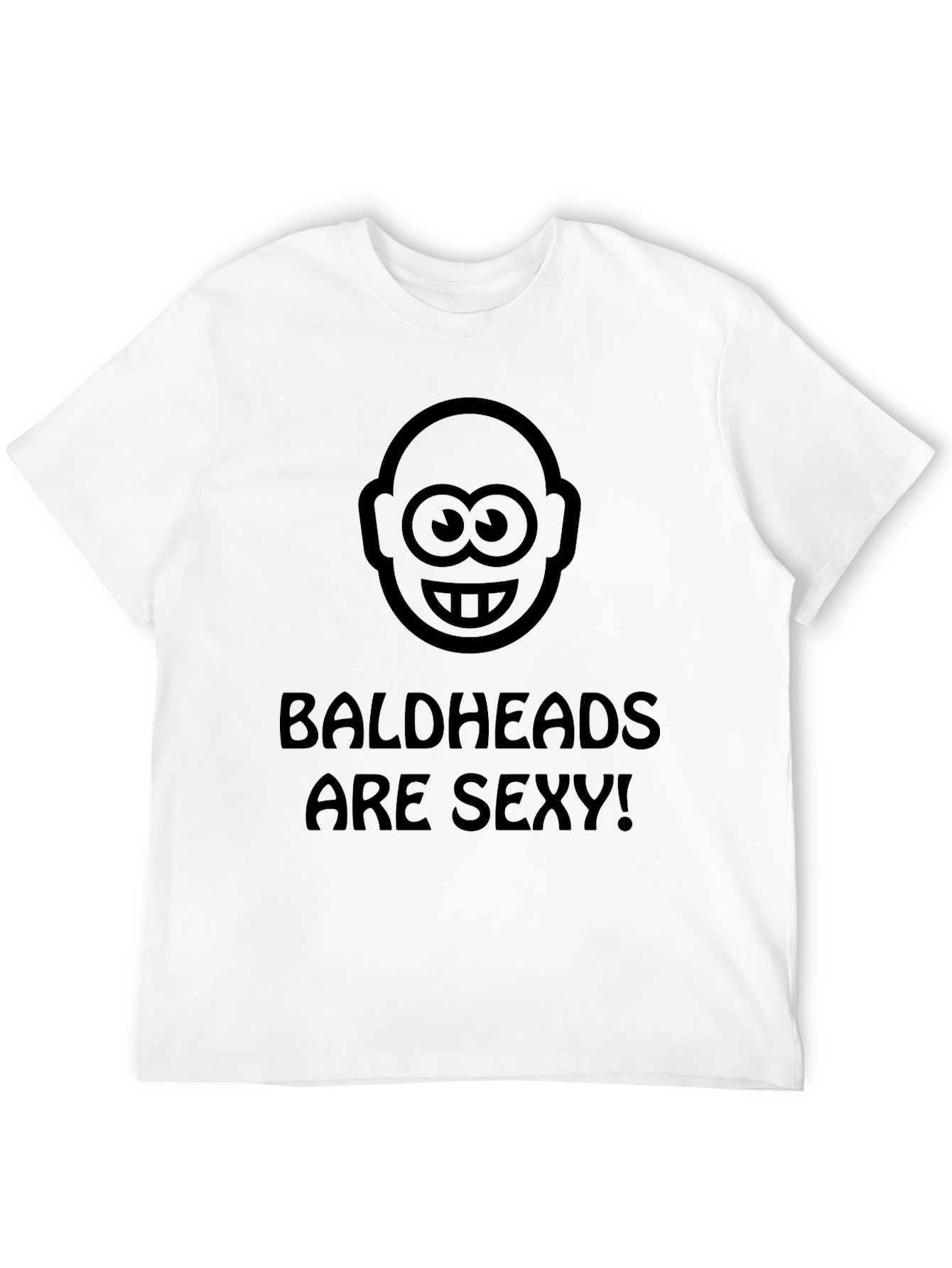 Black Baldheads Are Sexy! Graphic T-Shirt view 12