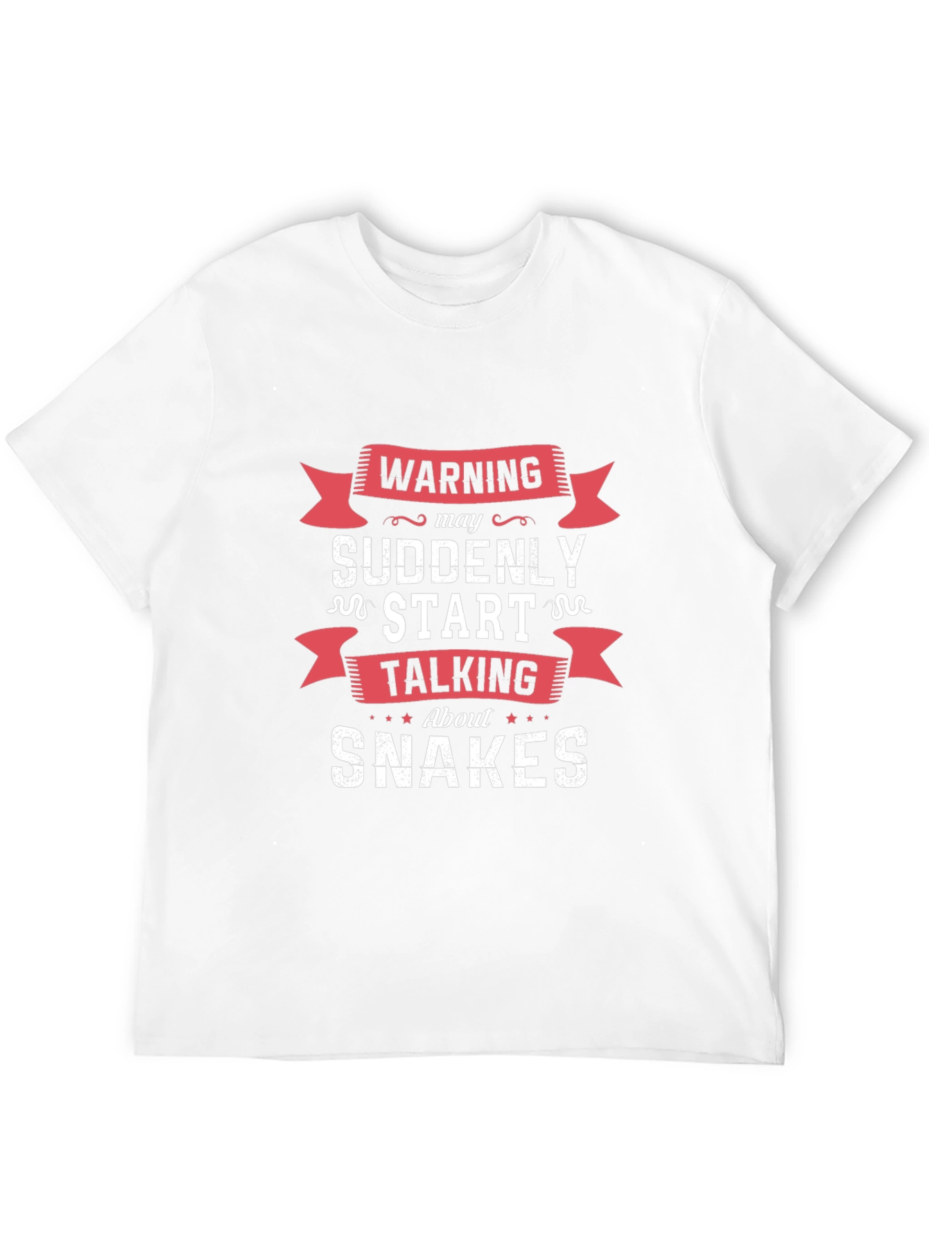 Black Warning May Suddenly Start Talking About Snakes T-Shirt view 12