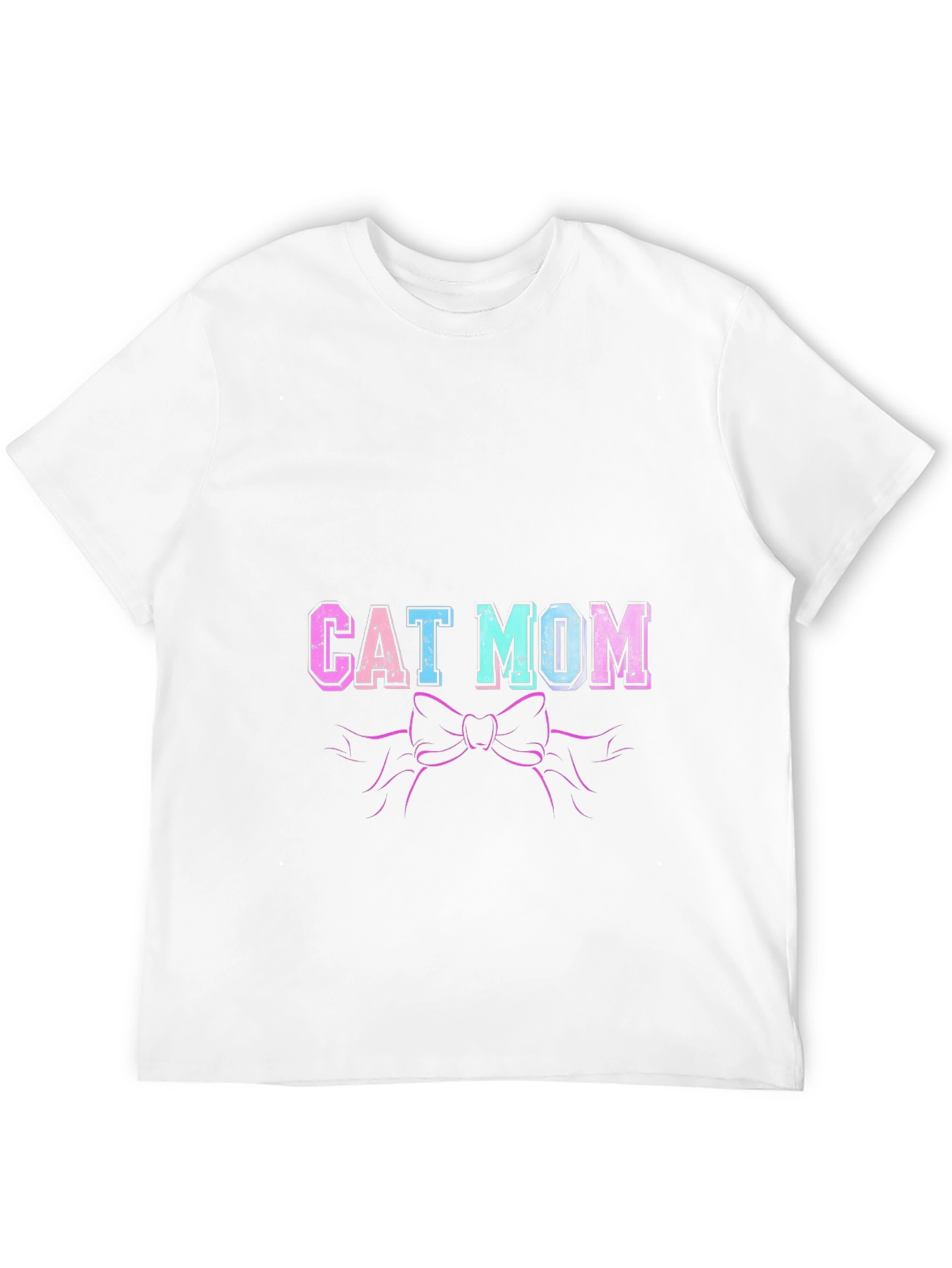 Black Cat Mom T-Shirt - Cute Graphic Tee view 12