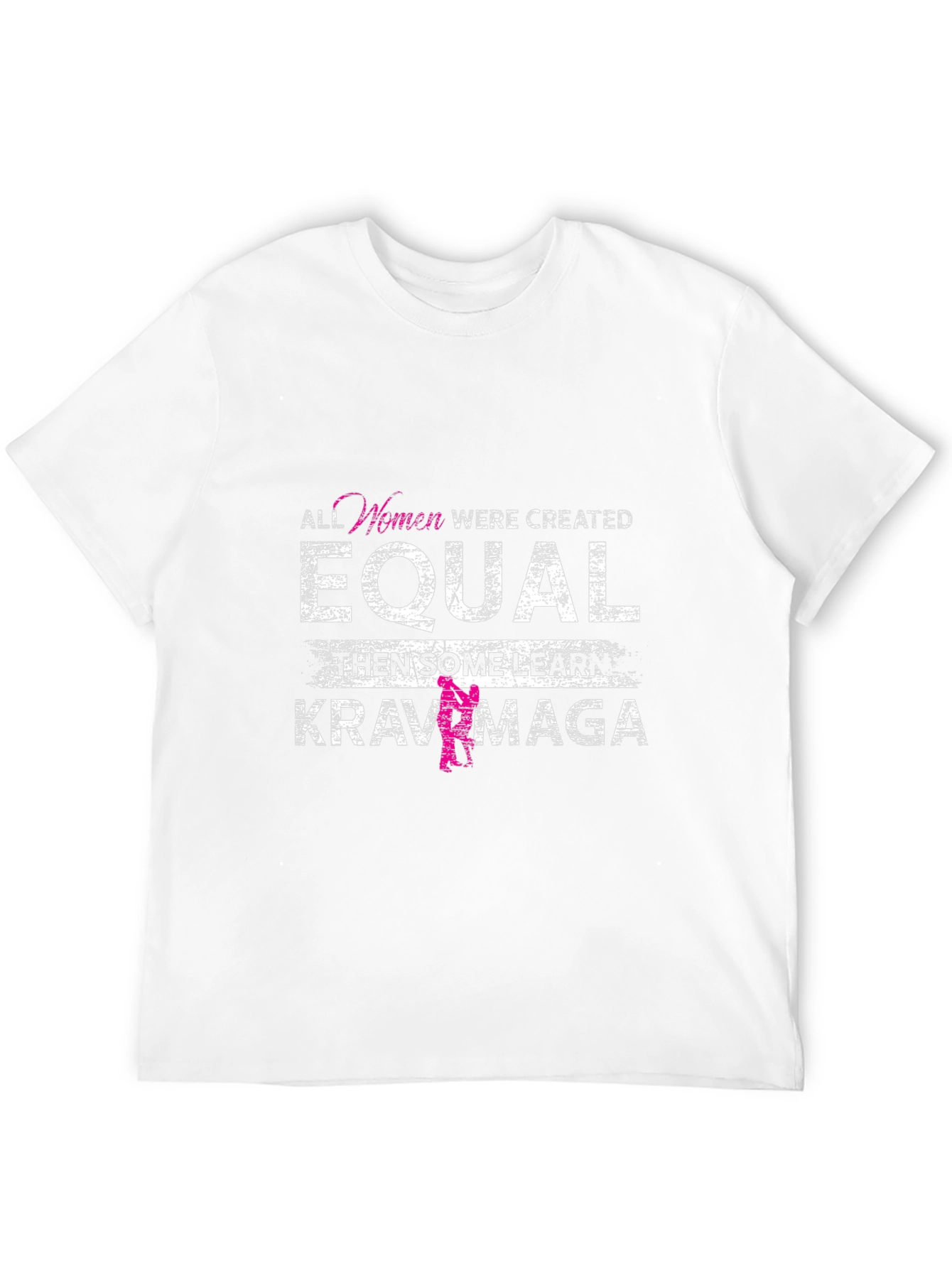 Black Equal Krav Maga Women's Black T-Shirt view 12