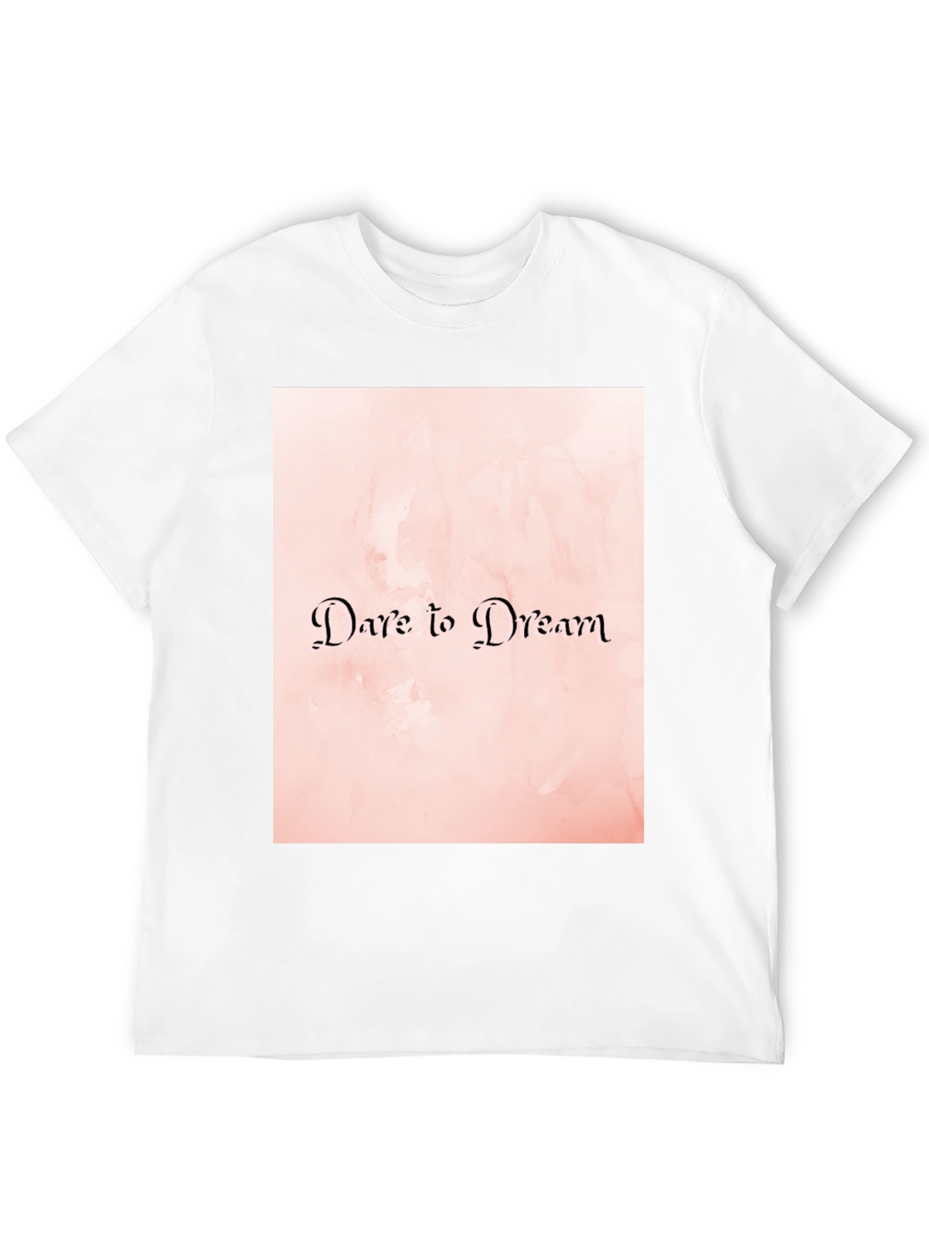 Black Dare to Dream Graphic Tee - Stylish Comfort view 12