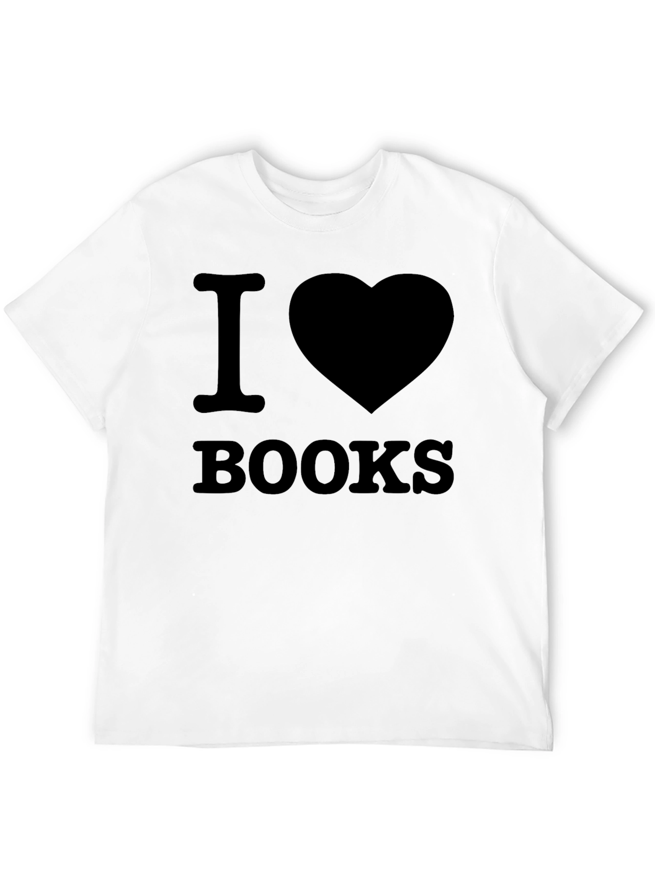 Black I Heart Books Black T-Shirt - Reader Tee view 12