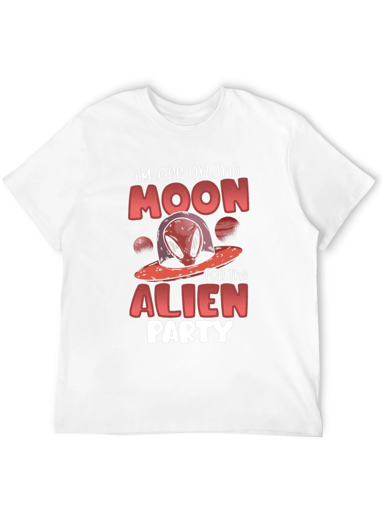 Black Alien Party T-Shirt view 12