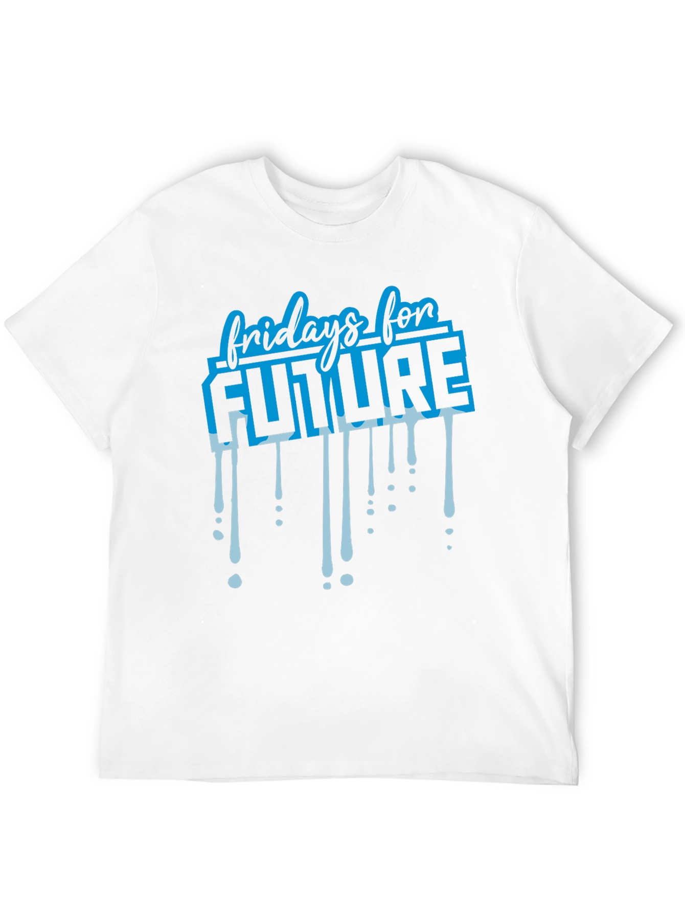 Black Fridays for Future Graphic Print Black T-Shirt view 12