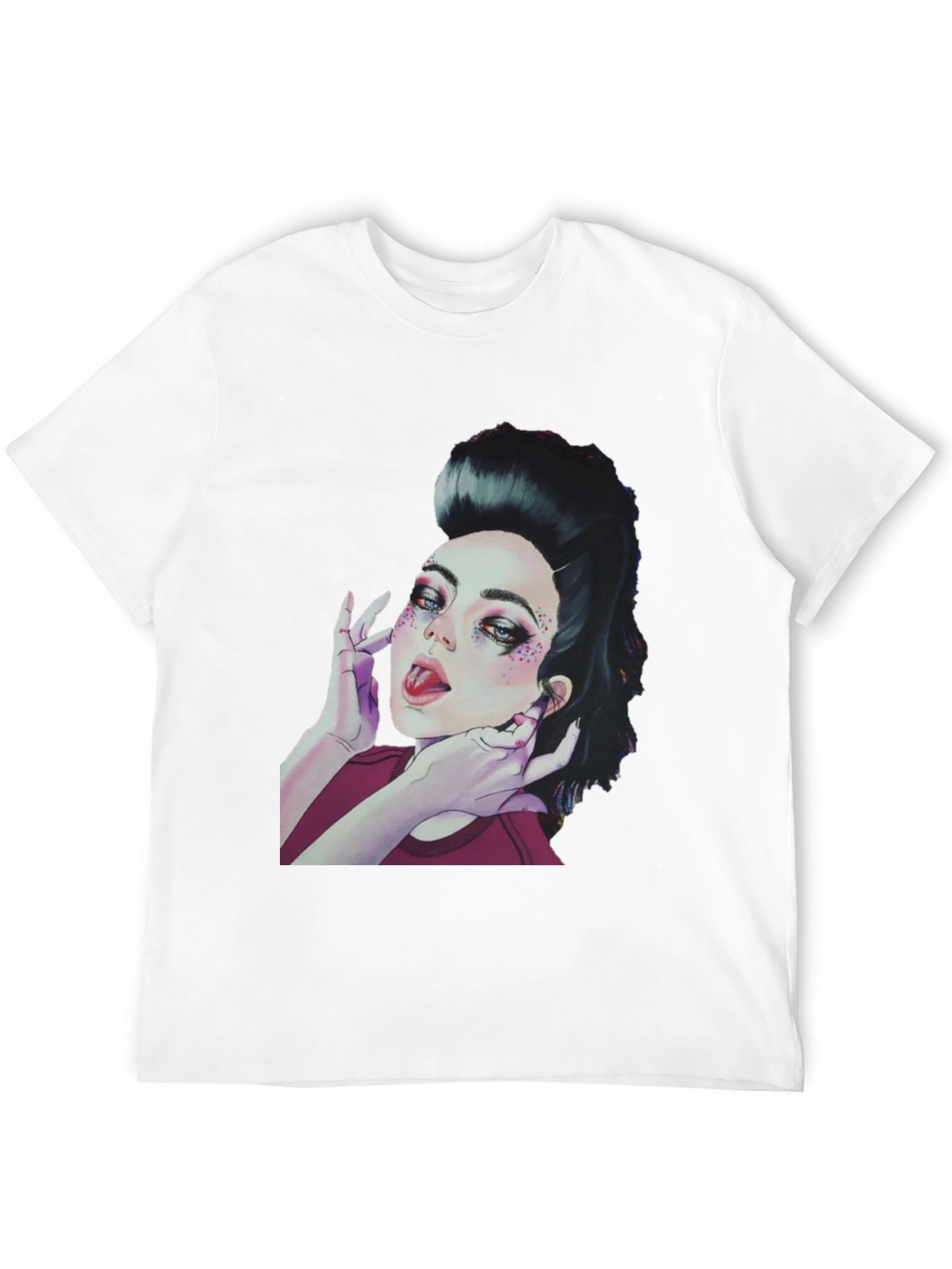Woman Portrait Graphic T-Shirt - Unique Style - 12
