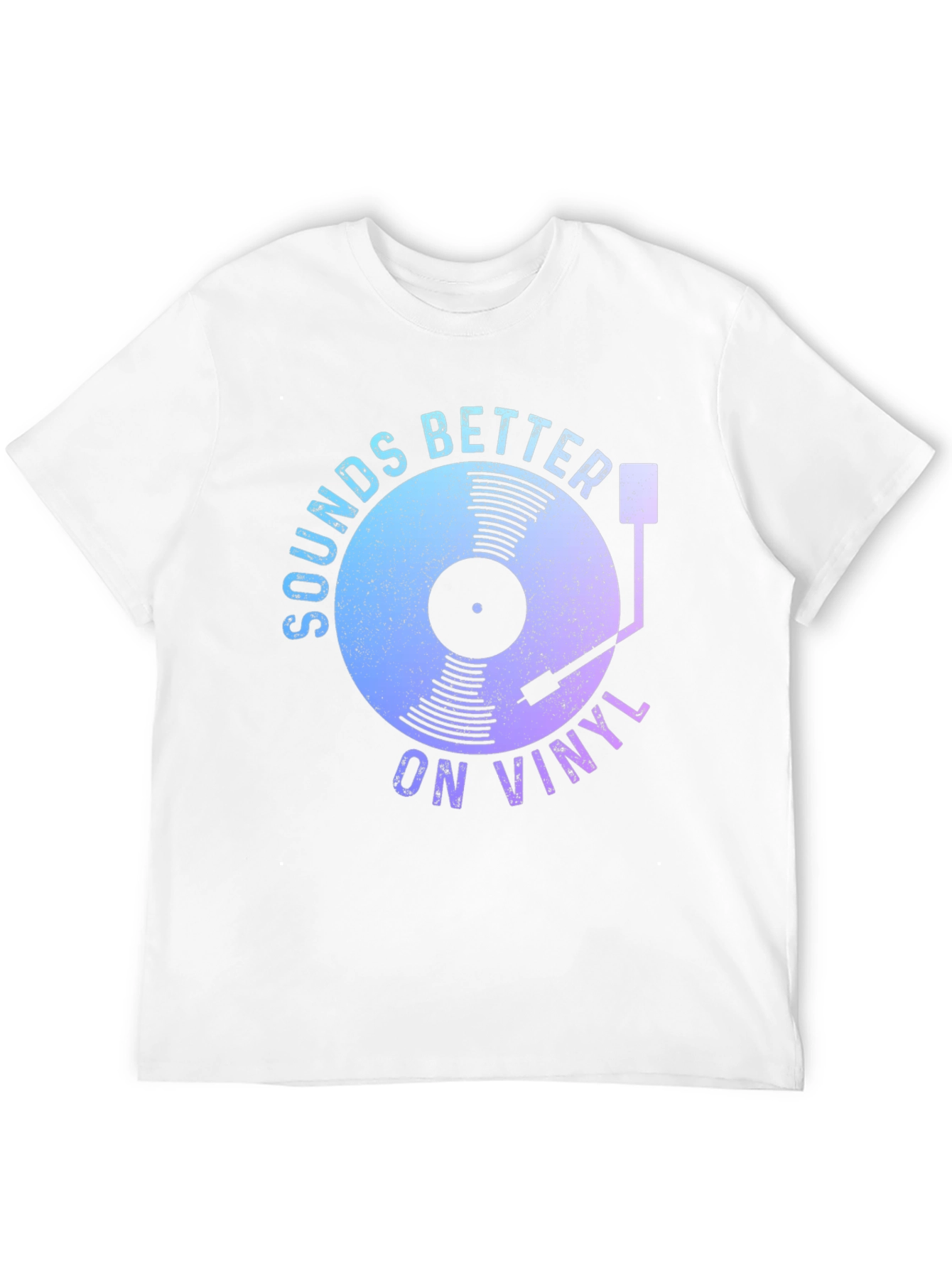Black Sounds Better on Vinyl Graphic Tee view 12