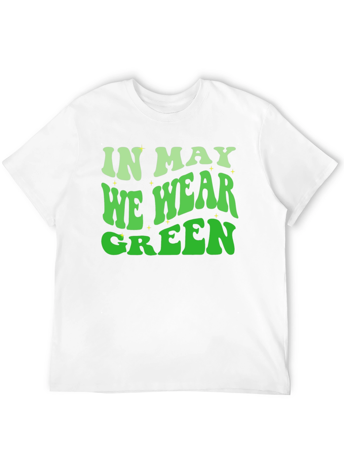 Black In May We Wear Green T-Shirt view 12