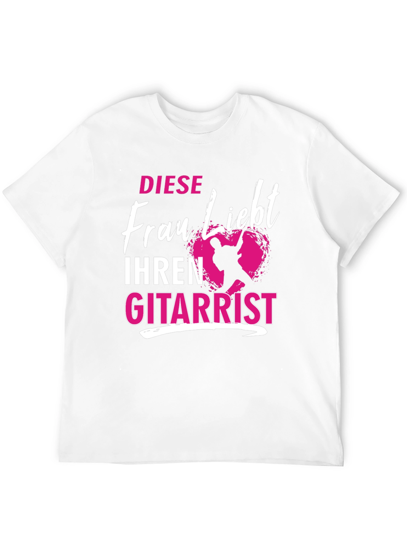 Black Diese Frau Liebt Ihren Gitarrist T-Shirt view 12