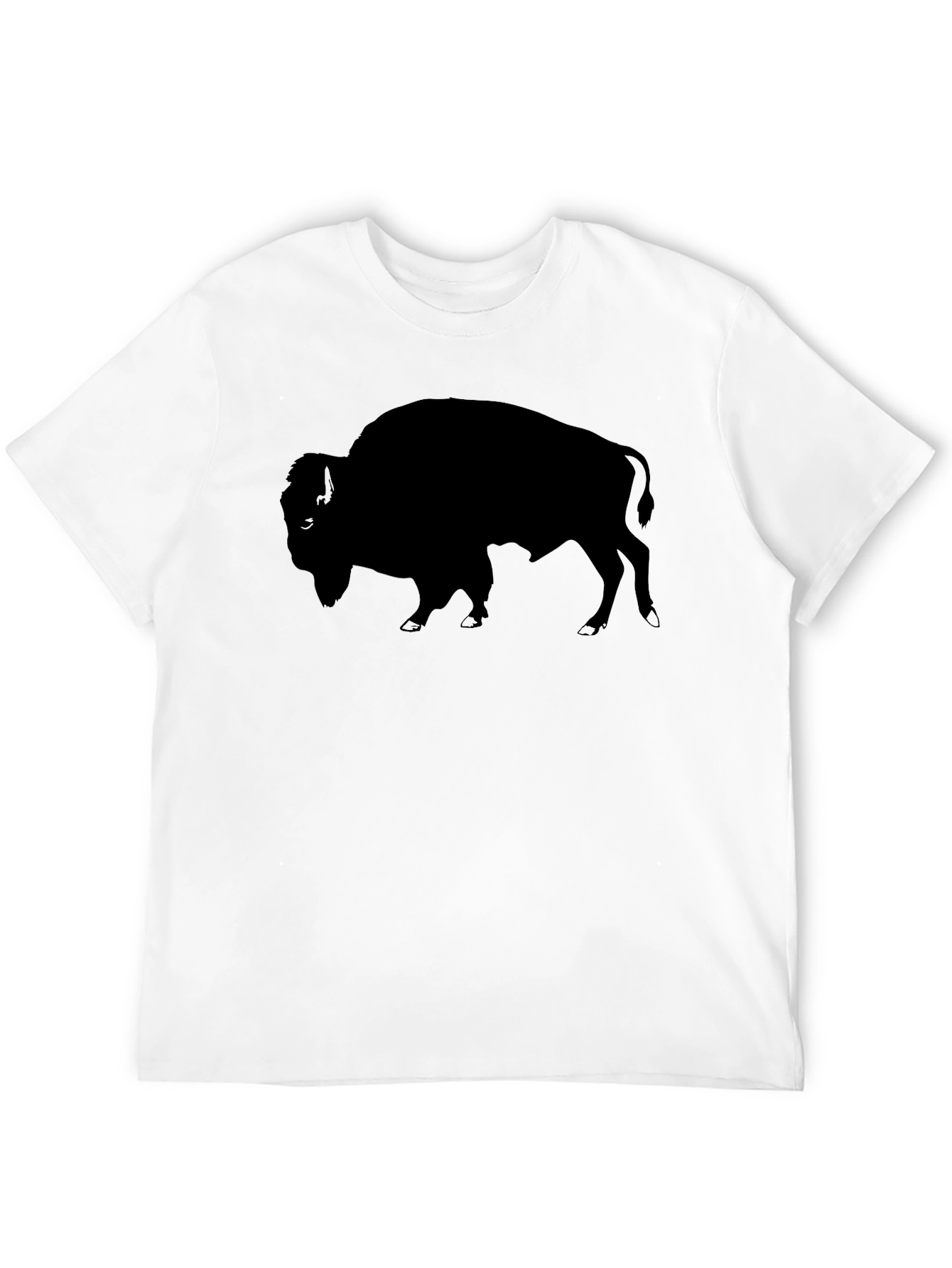 Black Black Buffalo Graphic Tee - Stylish & Comfortable view 12