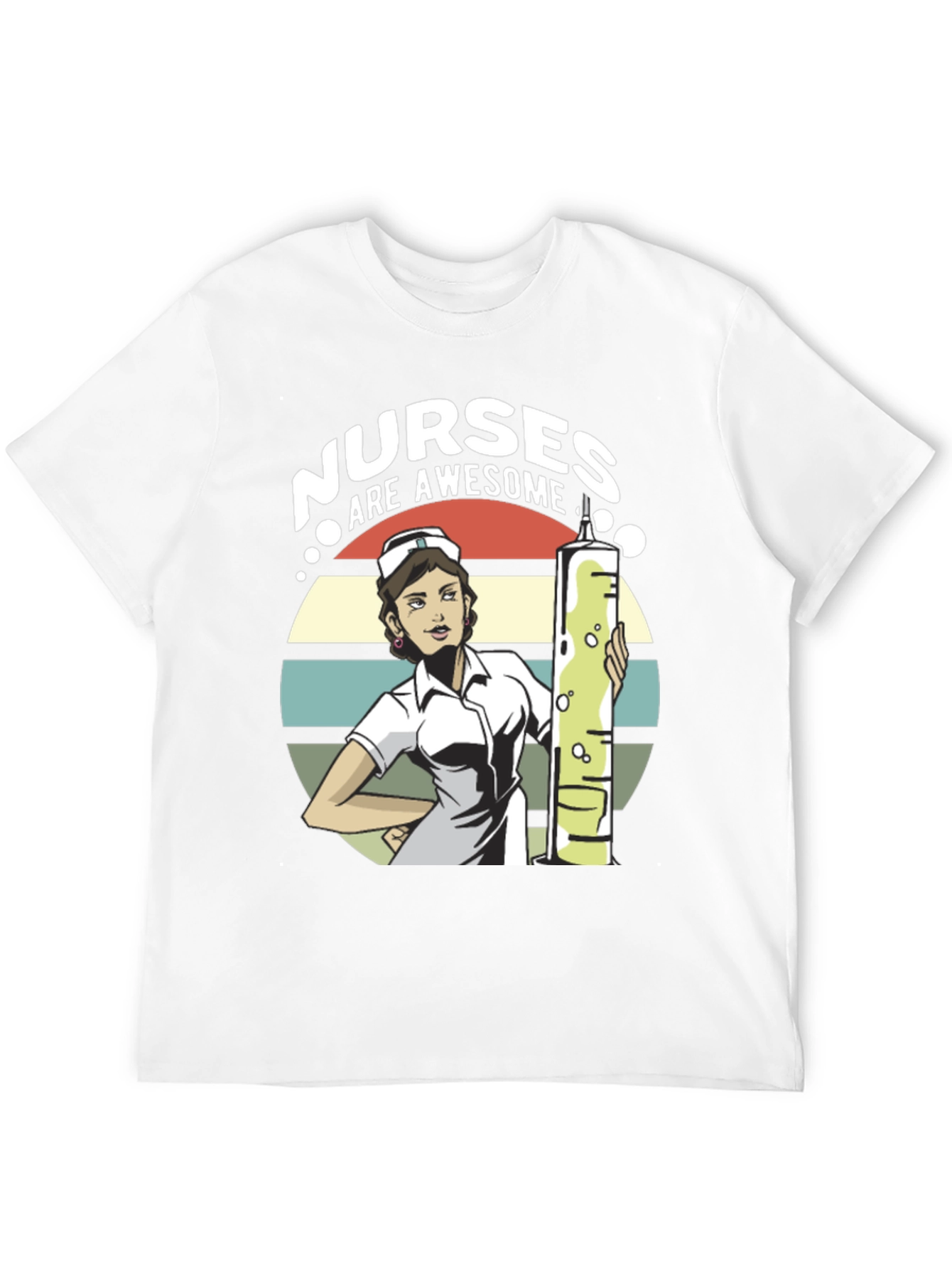 Black Nurses Are Awesome Graphic T-Shirt view 12