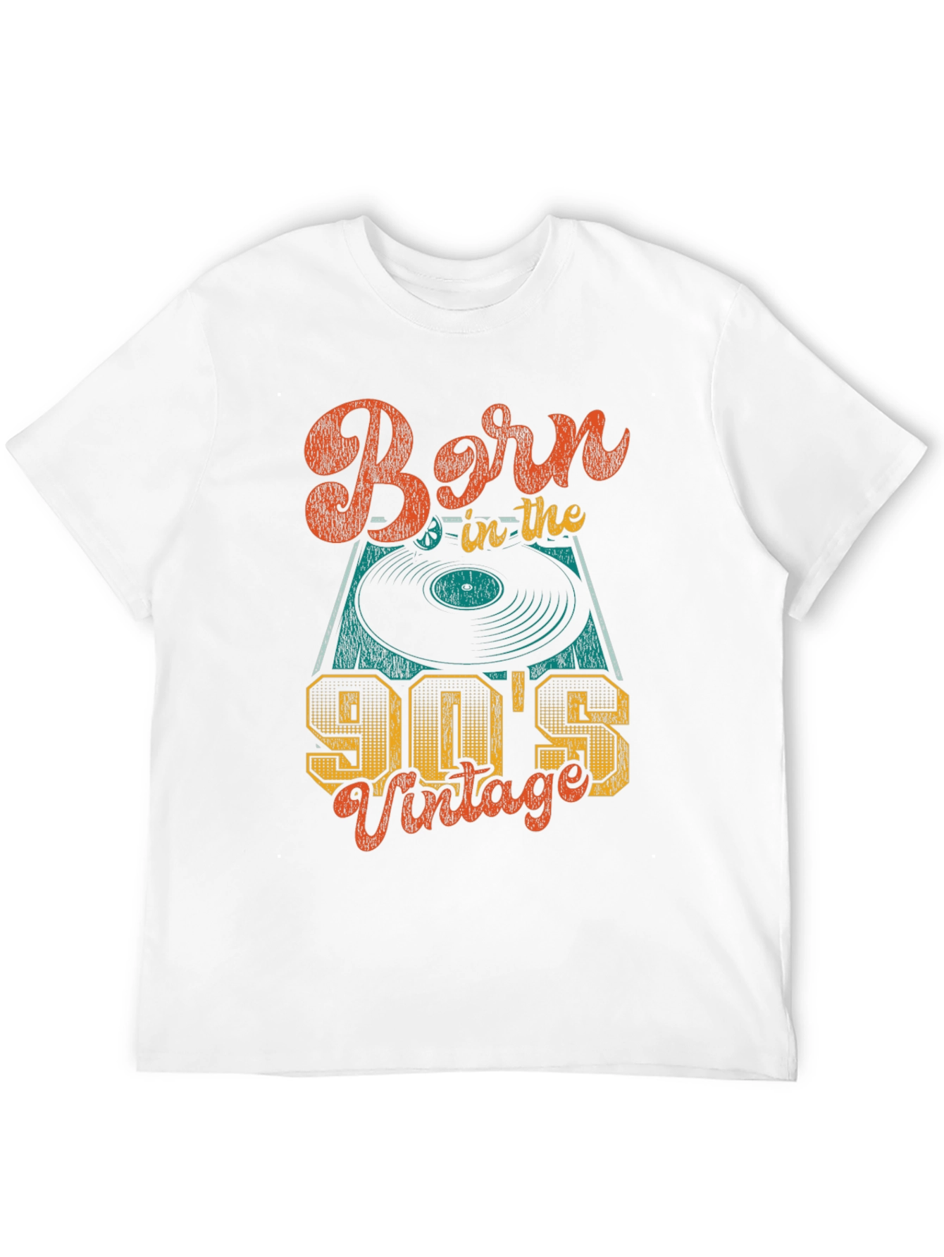 Black Born in the 90's Vintage Graphic Tee view 12