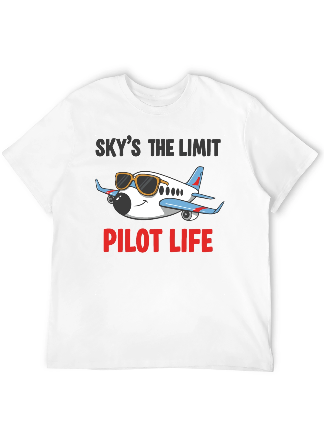 Pilot Life Tee - Sky's the Limit Graphic T-Shirt - 12