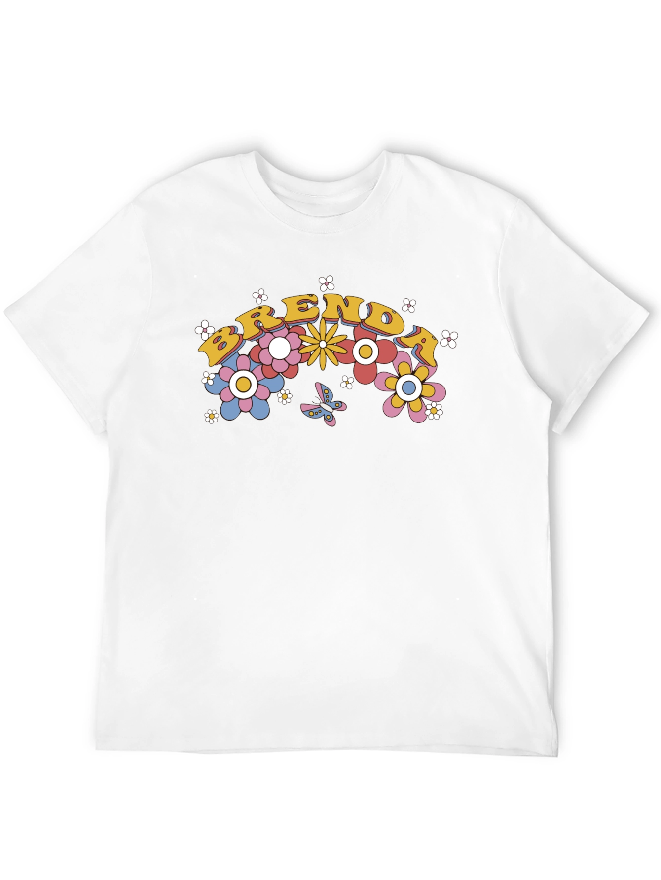 Black Brenda Floral Graphic Tee - Retro Style view 12