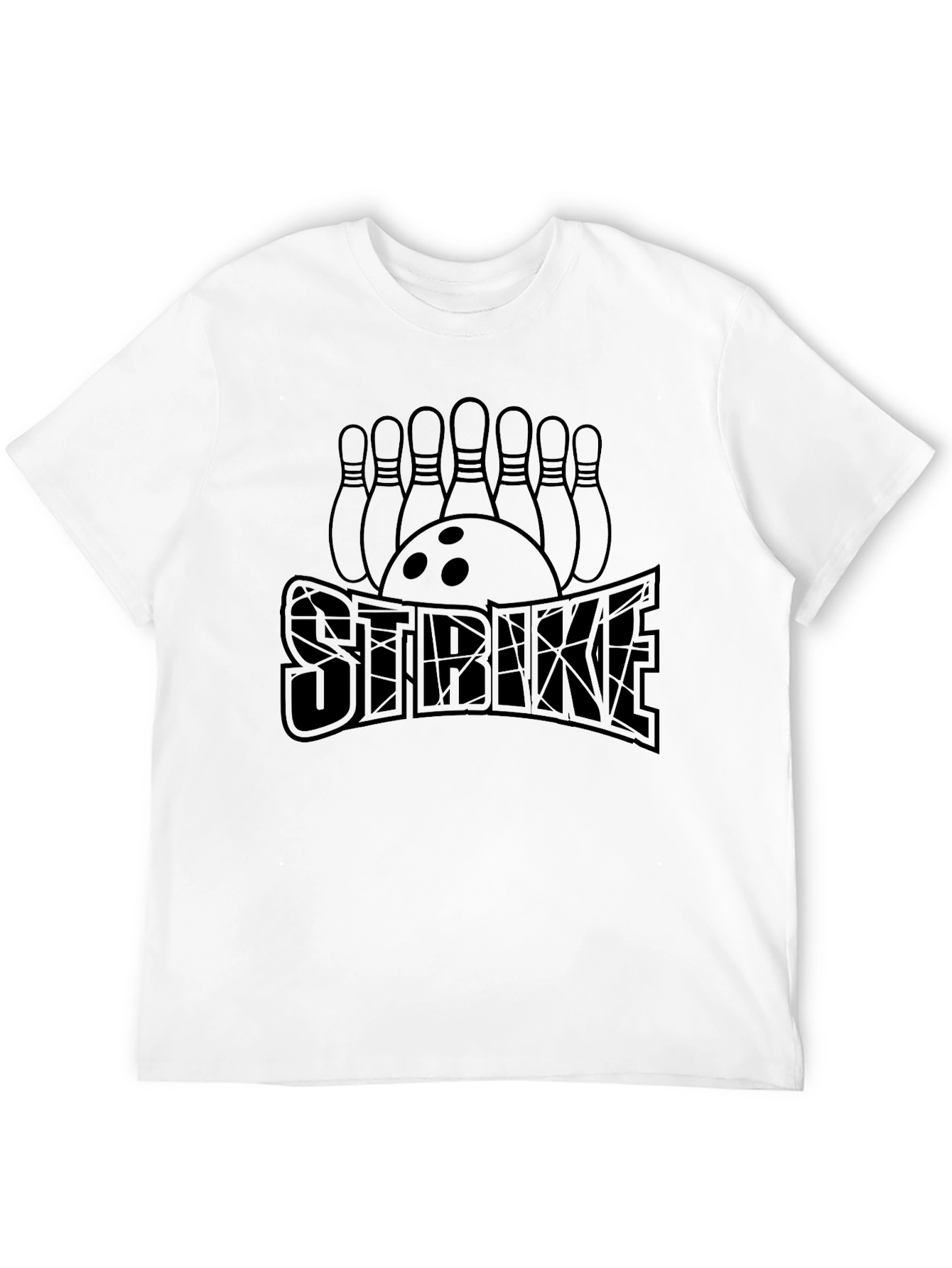 Bowling Strike T-Shirt - Unique Design - 12