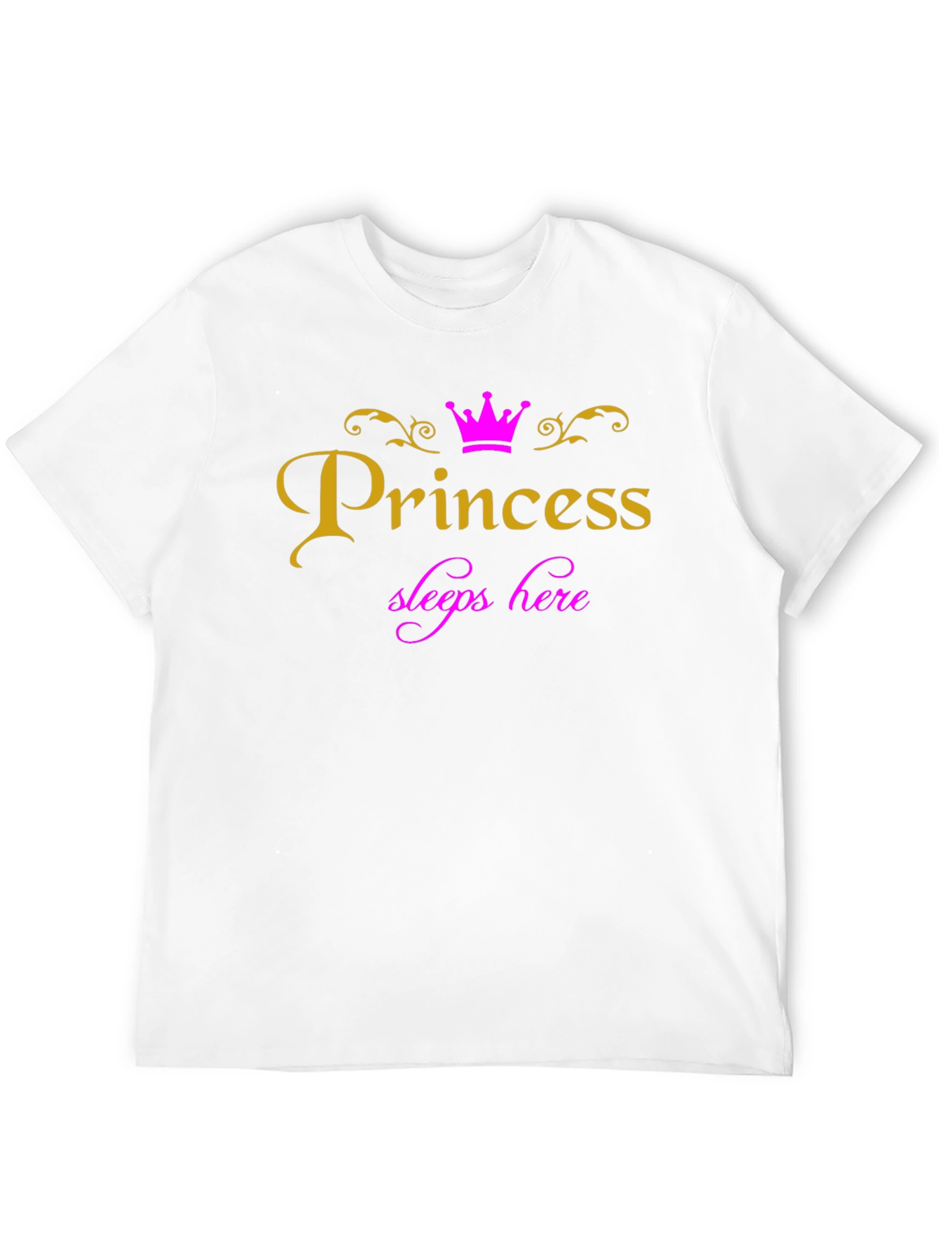 Black Princess Sleeps Here Graphic Tee view 12