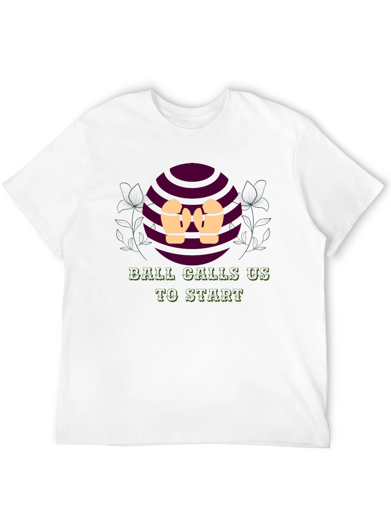 Black Ball Calls Us to Start Black T-Shirt view 12