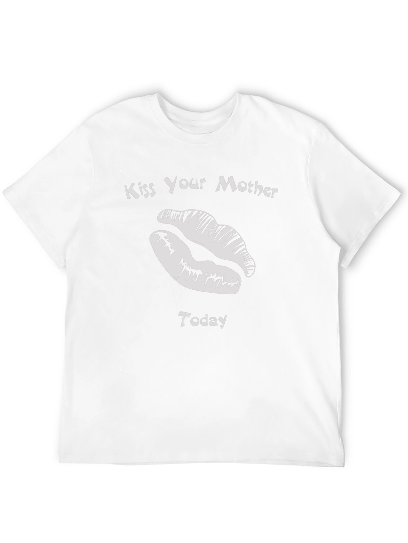 Black Kiss Your Mother Today Black Graphic Tee view 12