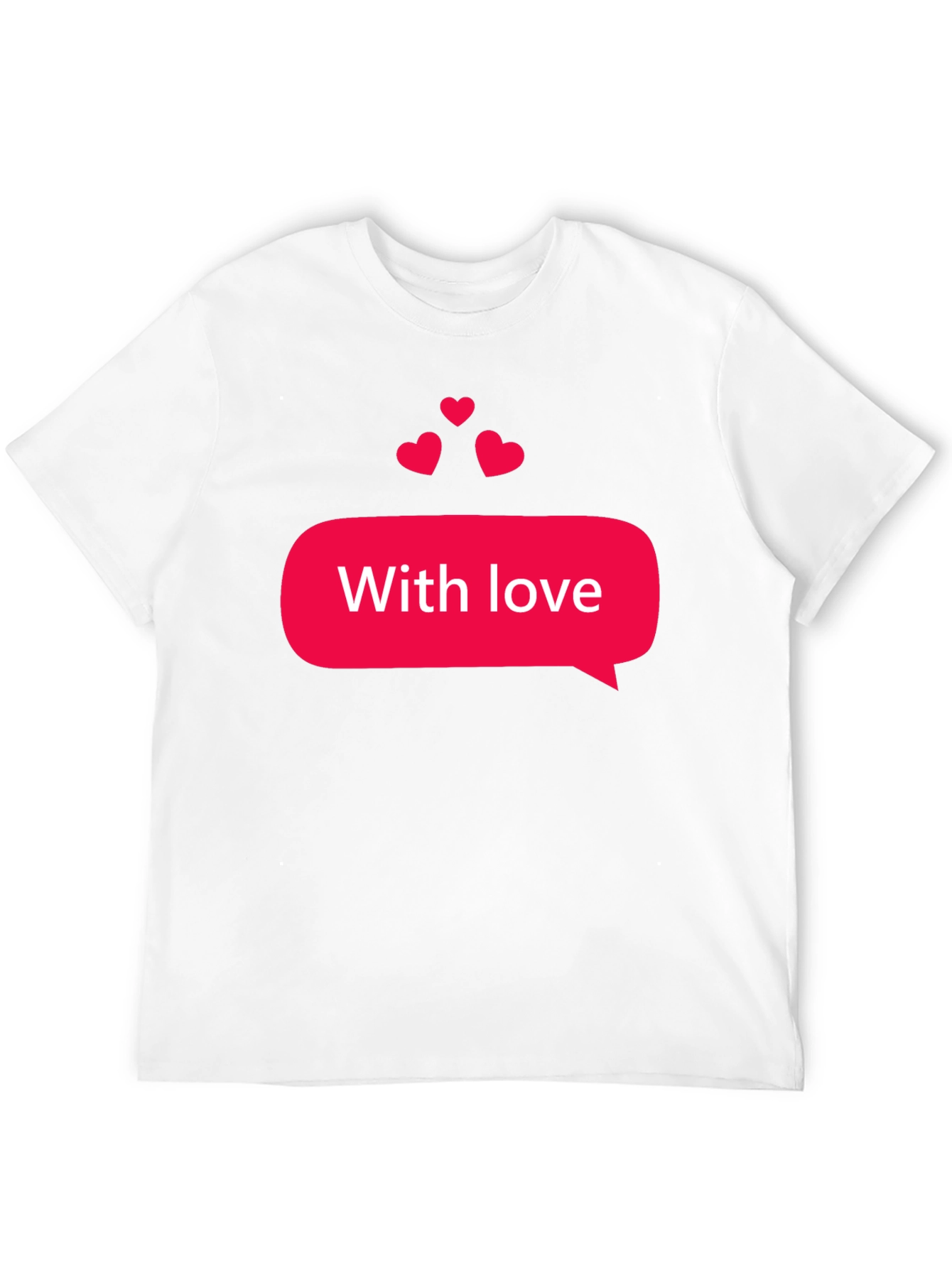Black With Love Graphic Tee - Stylish Black T-Shirt view 12